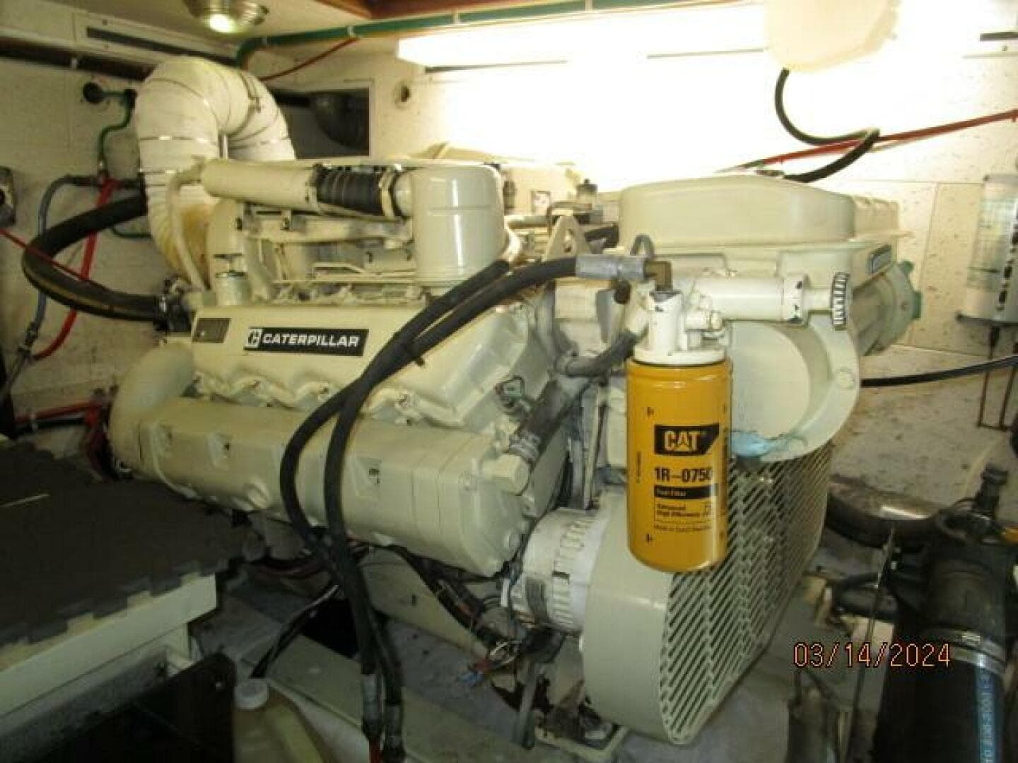 48' Camargue port main engine