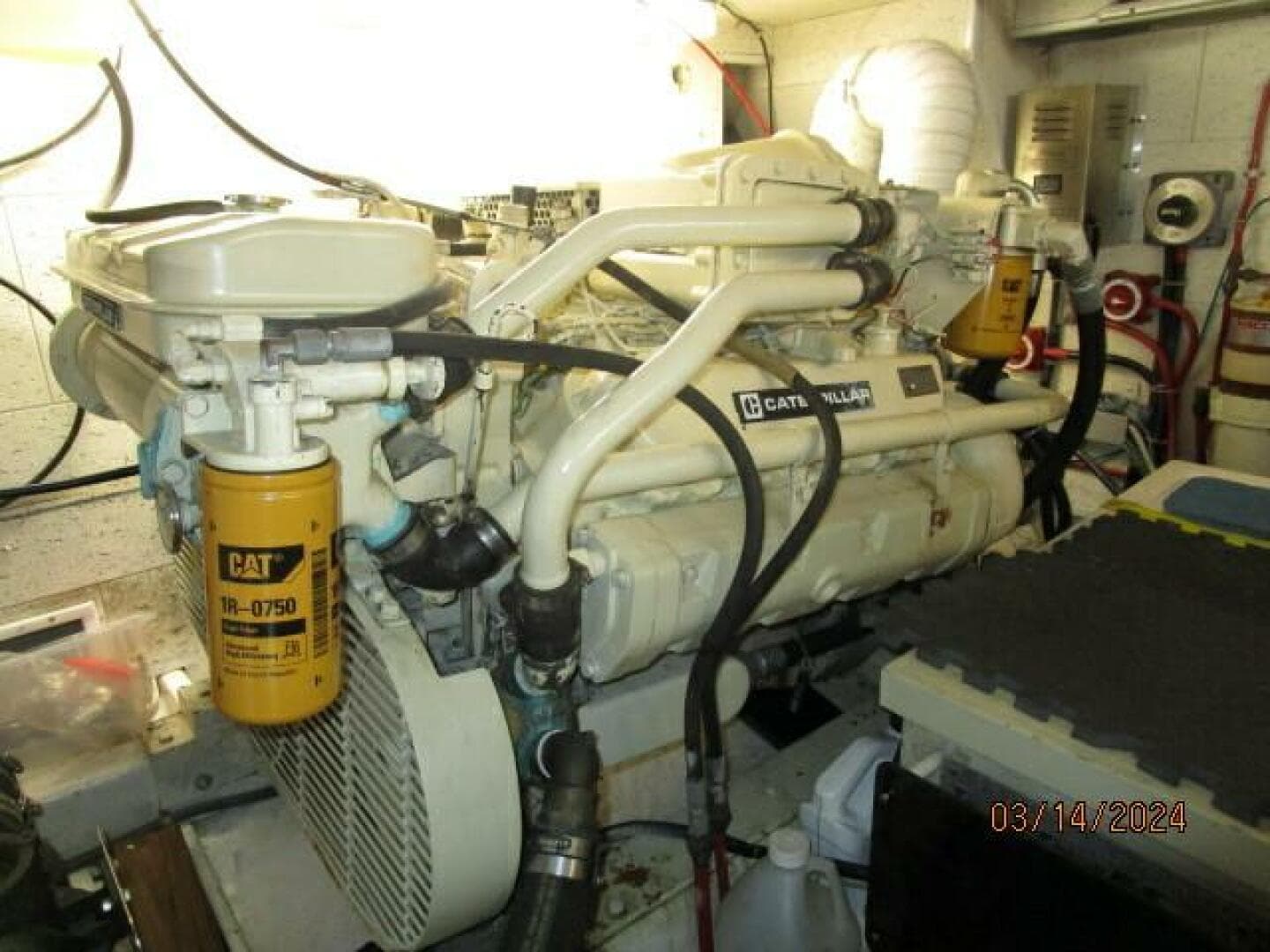 48' Camargue starboard main engine
