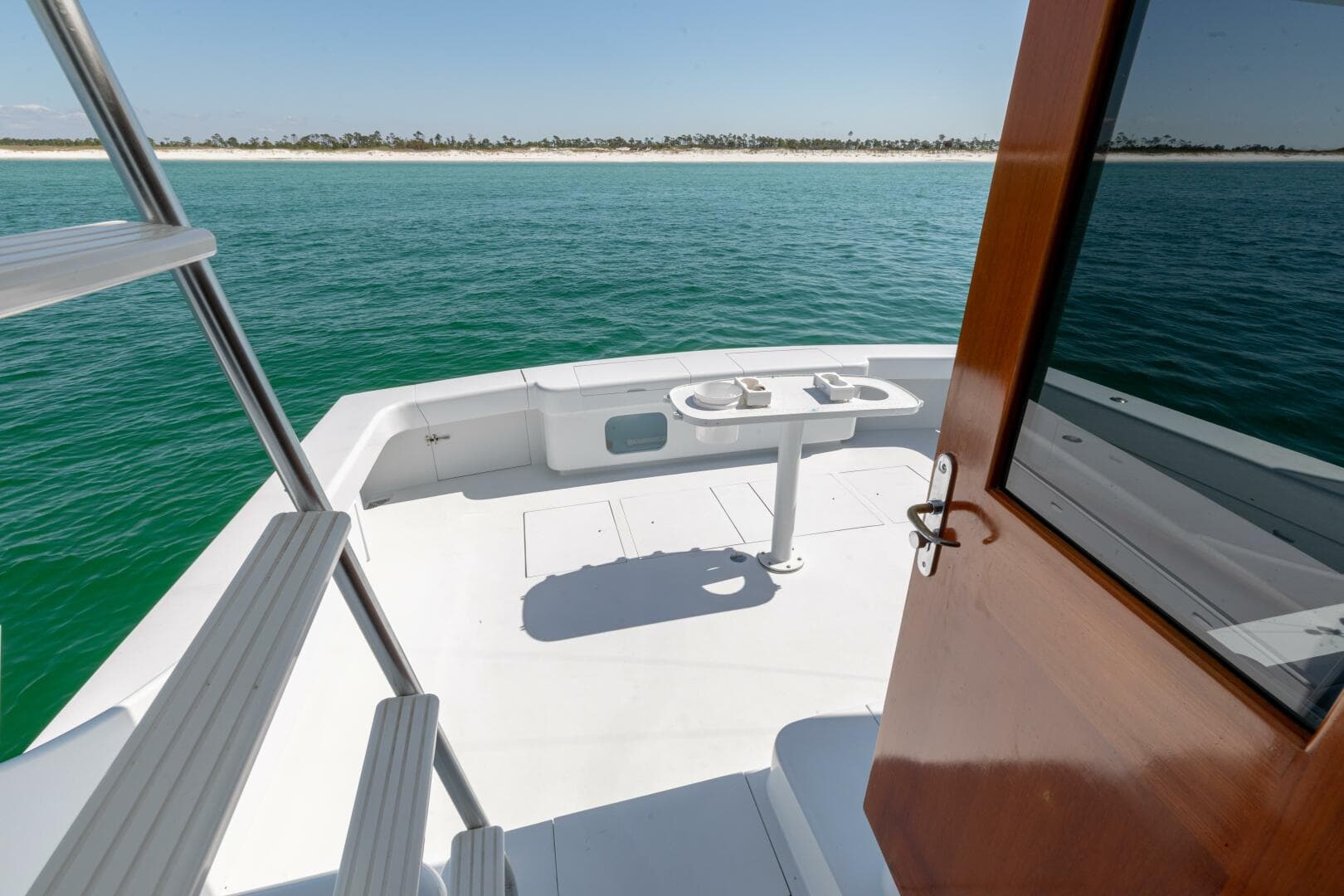 1998 Miller Marine 60' Convertible CAT'N'AROUND-Cockpit 3