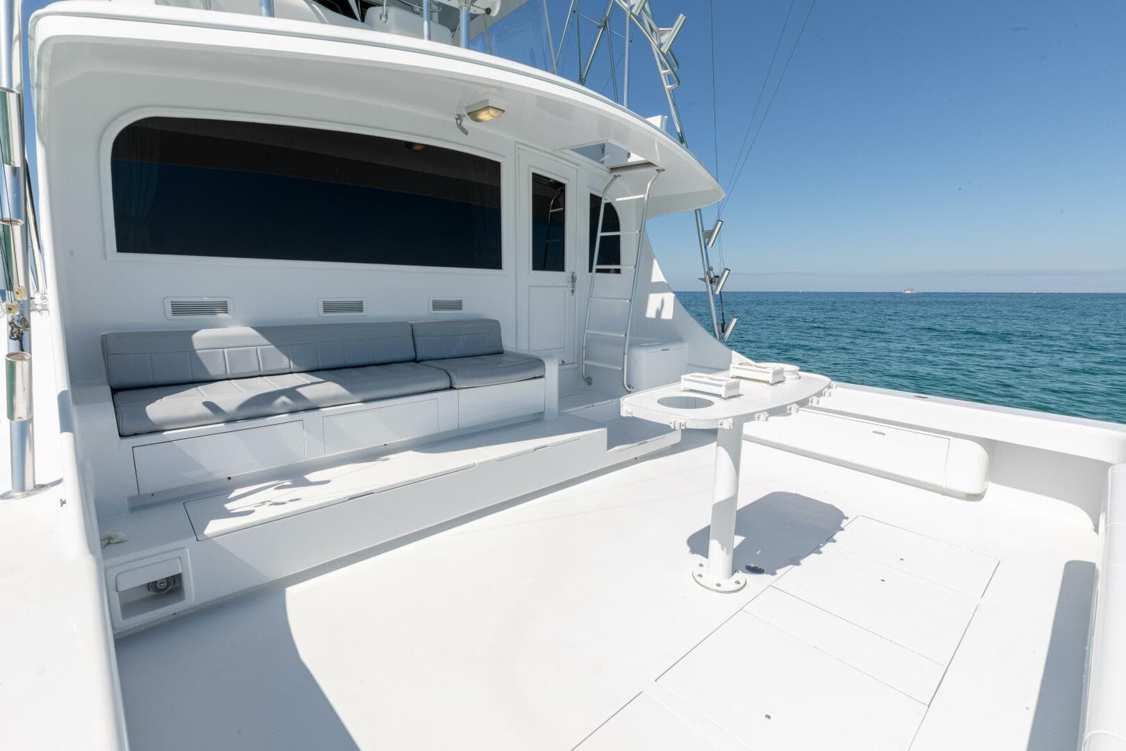 1998 Miller Marine 60' Convertible CAT'N'AROUND-Cockpit 6
