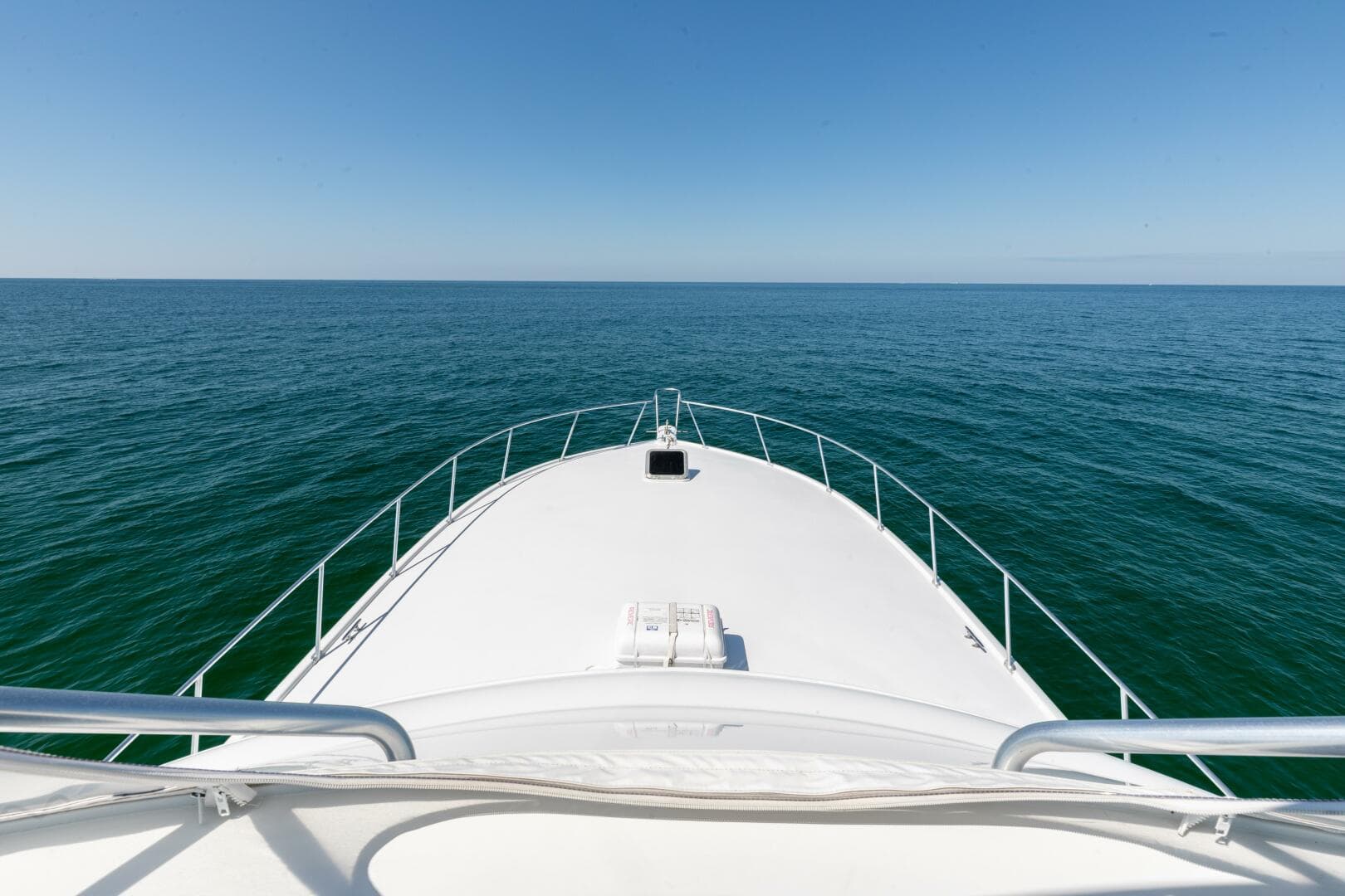 1998 Miller Marine 60' Convertible CAT'N'AROUND-Bow