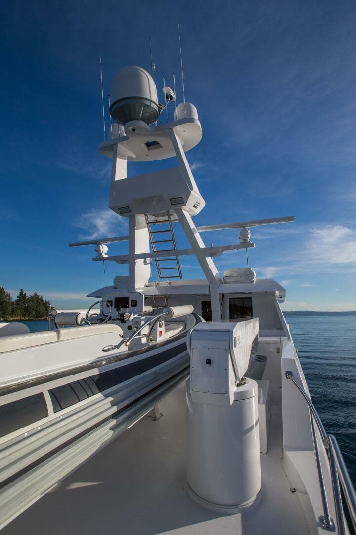 2019 115 Nordlund Expedition Yachtfisher 'Cazador' - Tower
