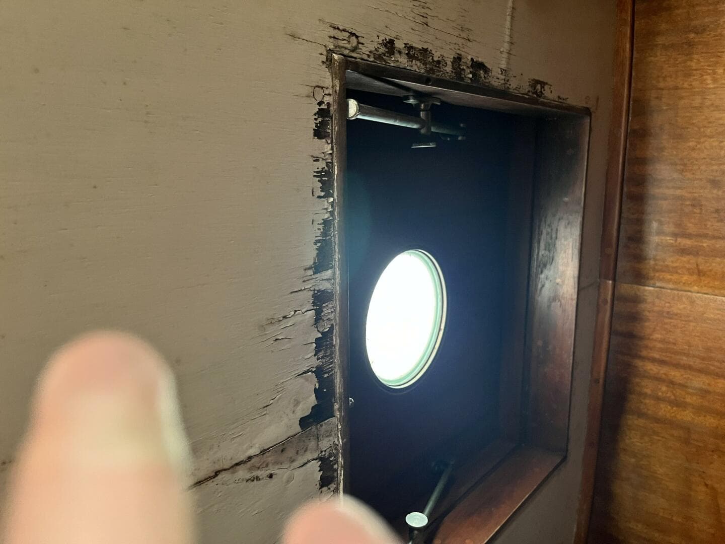 Interior Cabintop Hatch Area