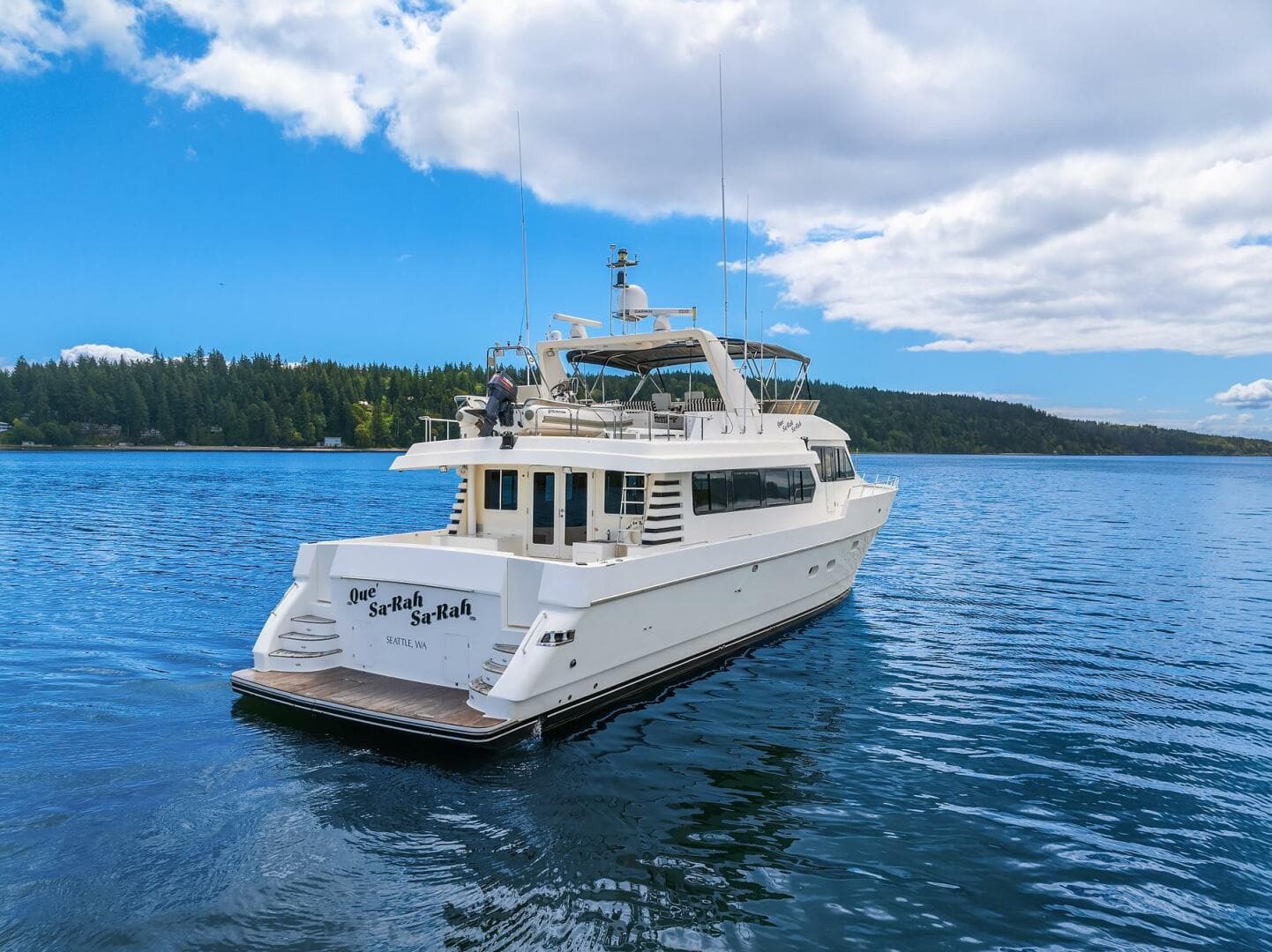 Starboard Stern Profile