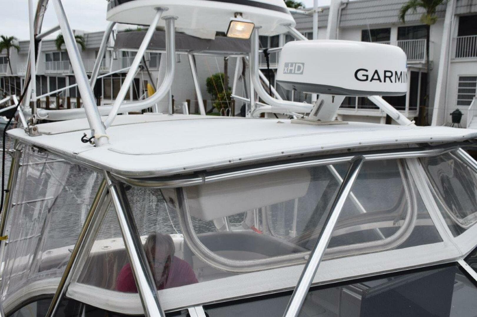 Tower Forward Flood Light, Dome Radar