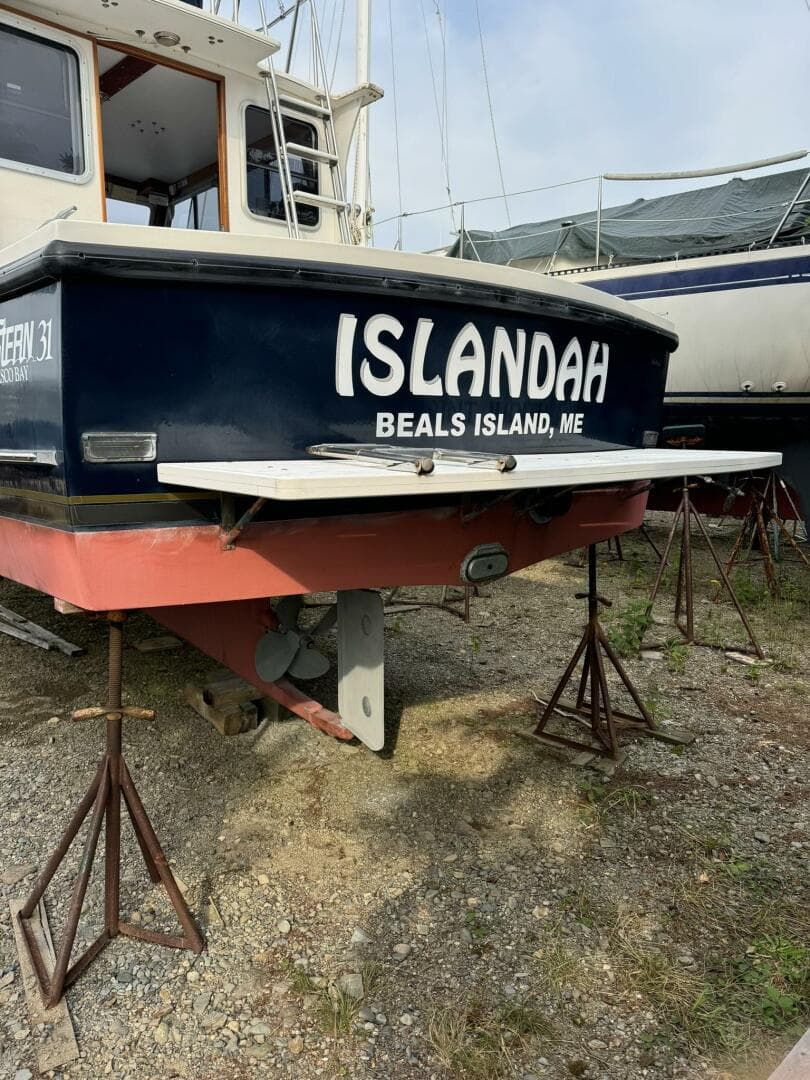 31'Eastern transom&swimplatform