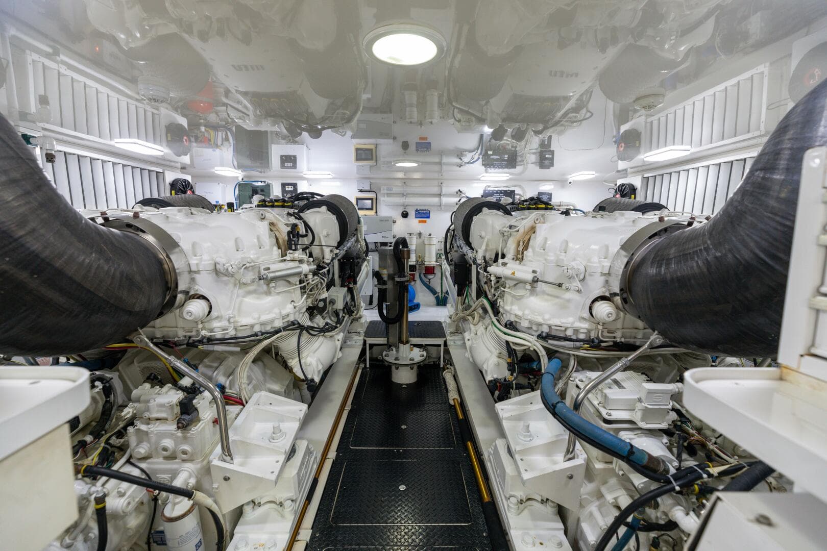 2015 Viking 70 Convertible  Engine Room 3