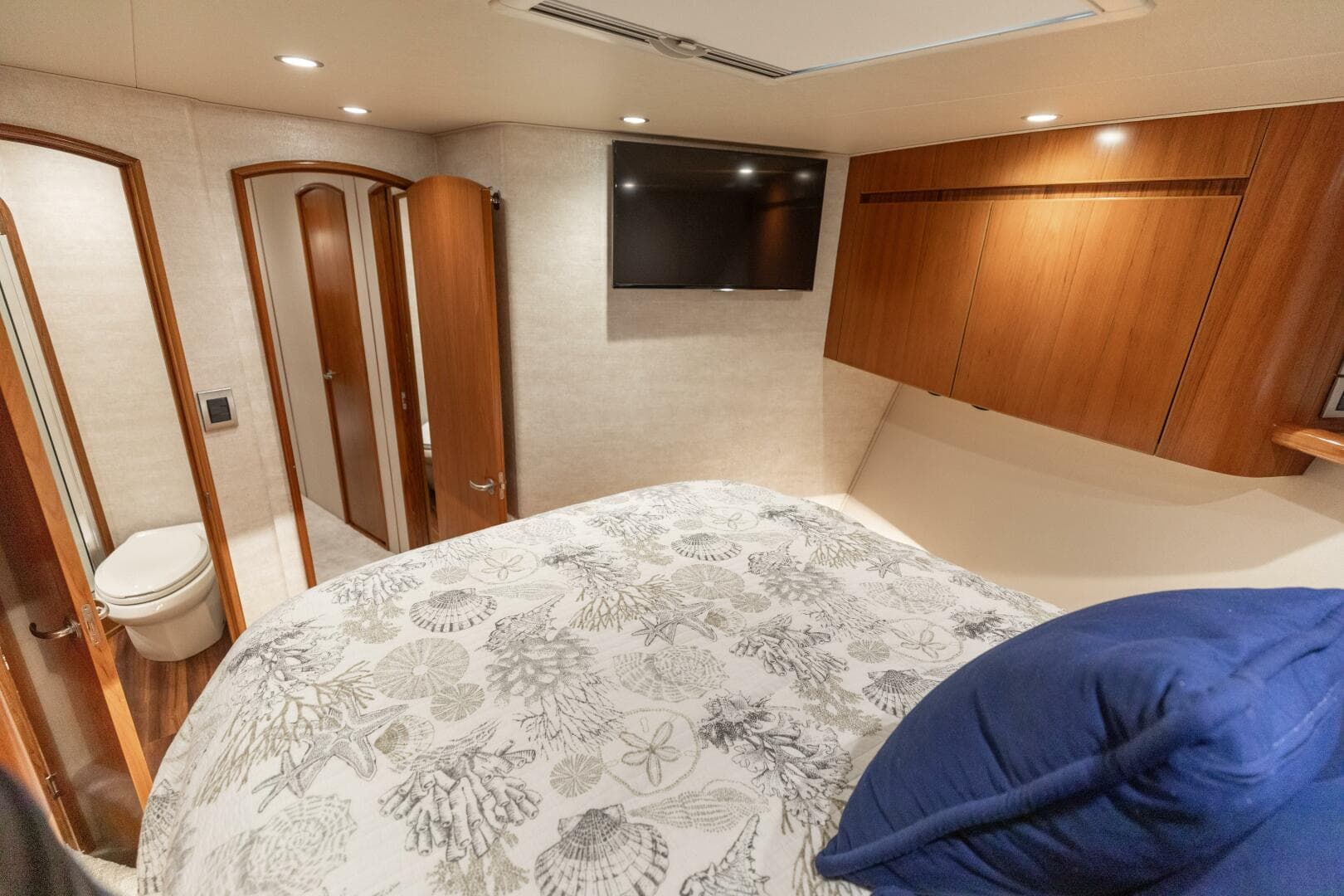 2015 Viking 70 Convertible  VIP Stateroom 3