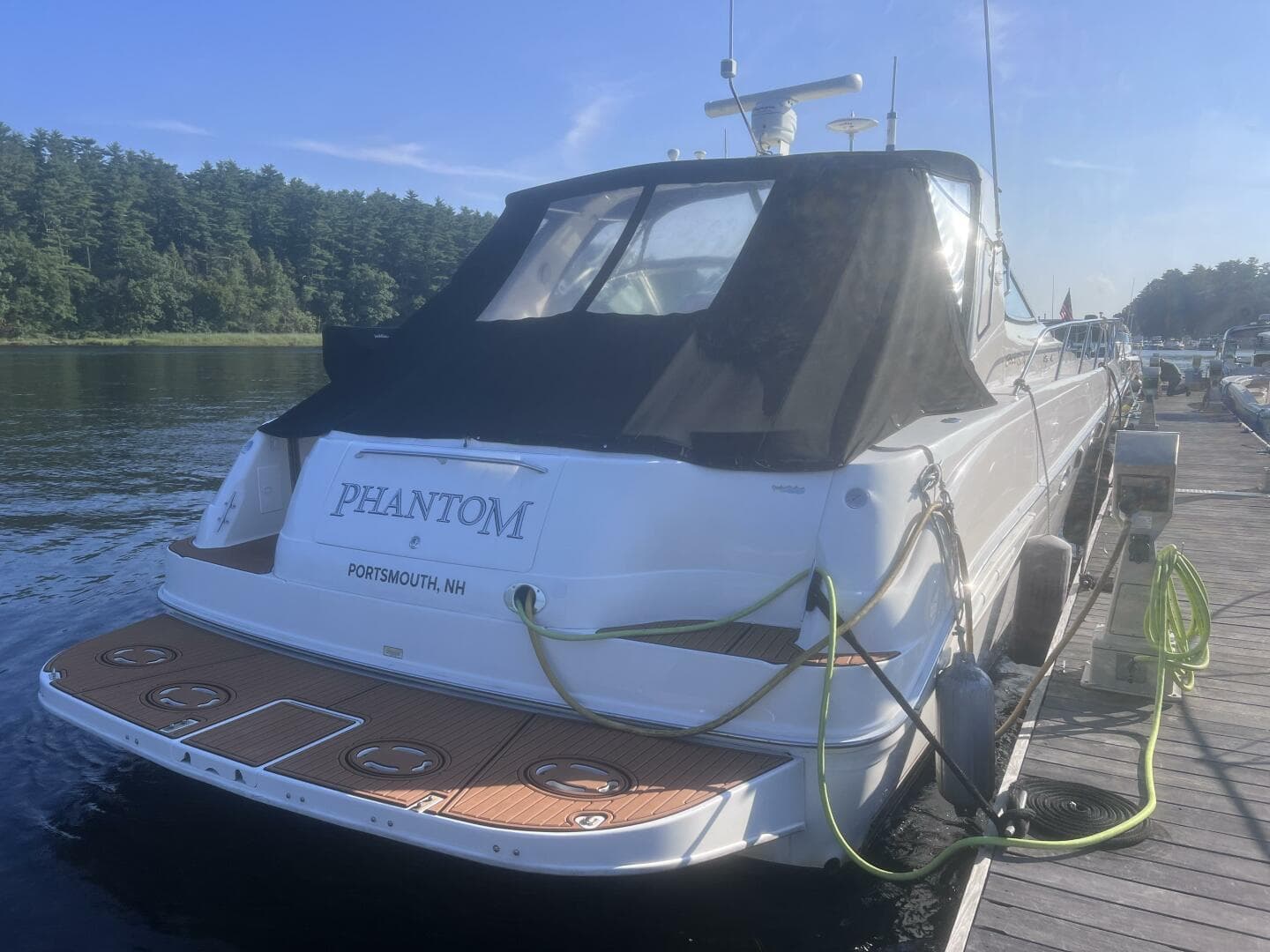 Walk Through Transom & Swim Platform