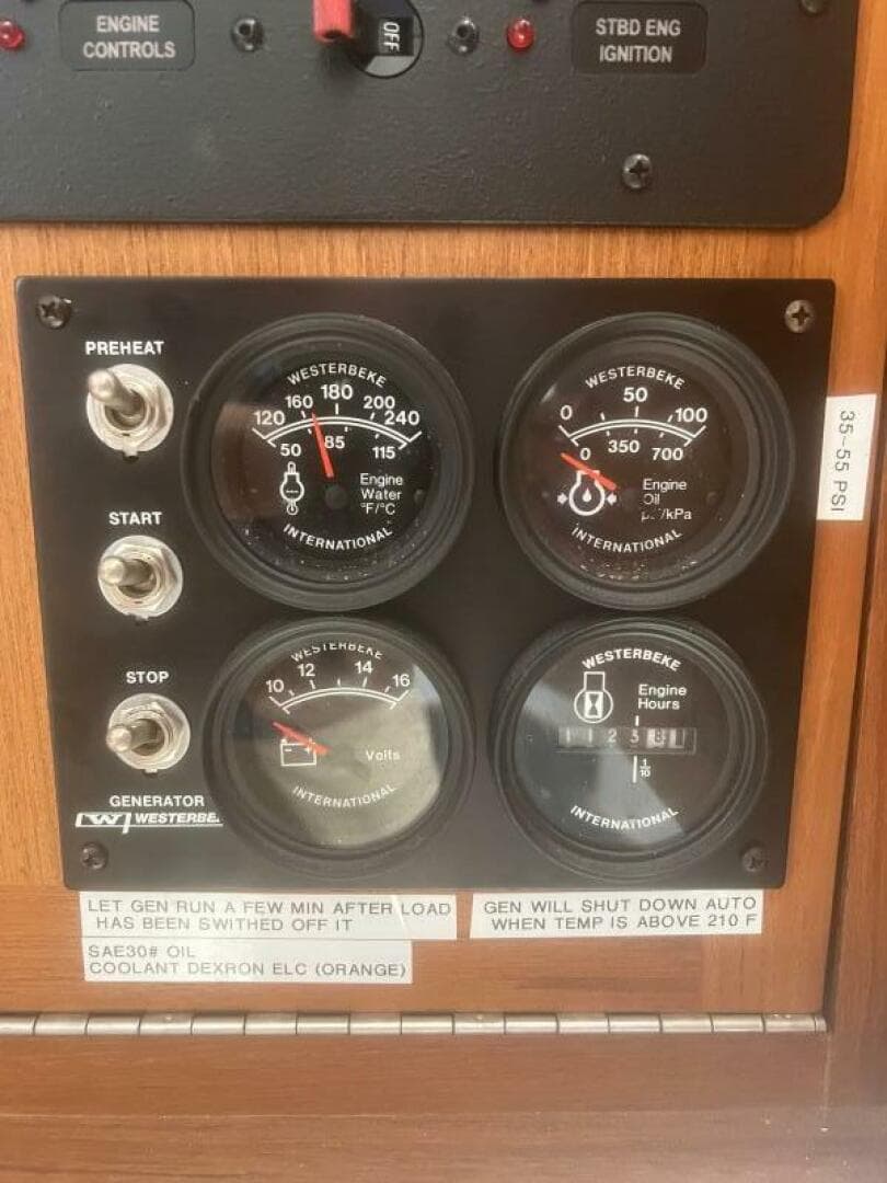 Genset Control Panel