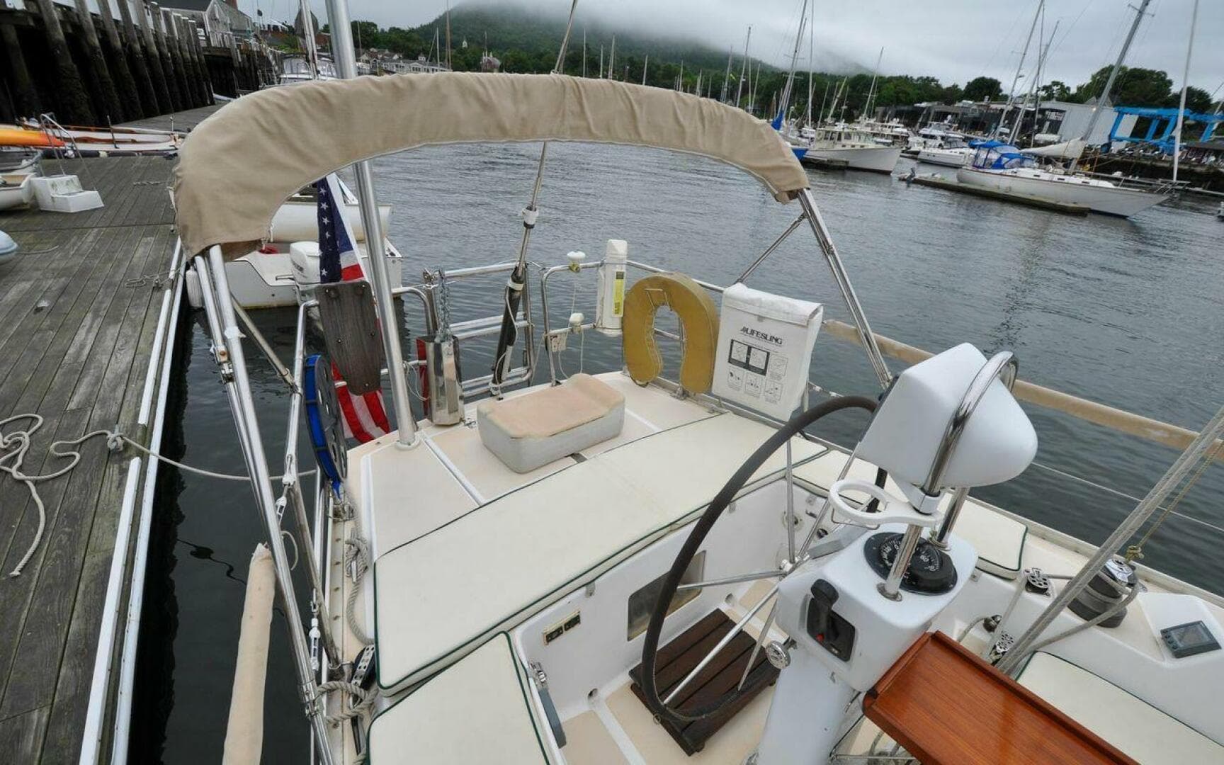 J/42 - Canty - Aft Deck/Bimini