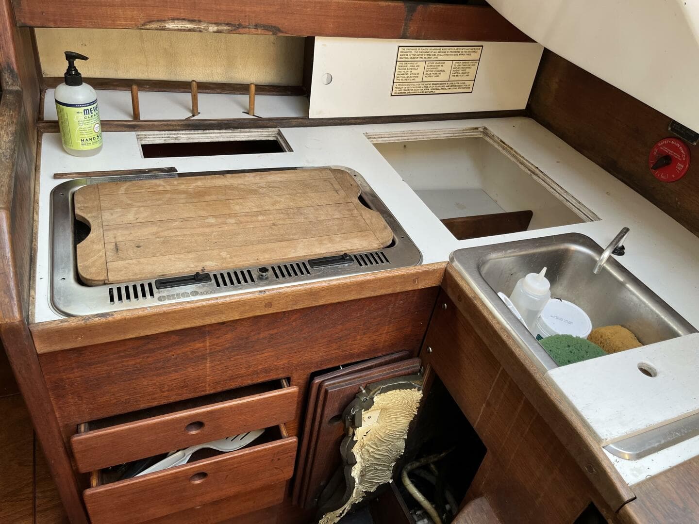 Starboard galley