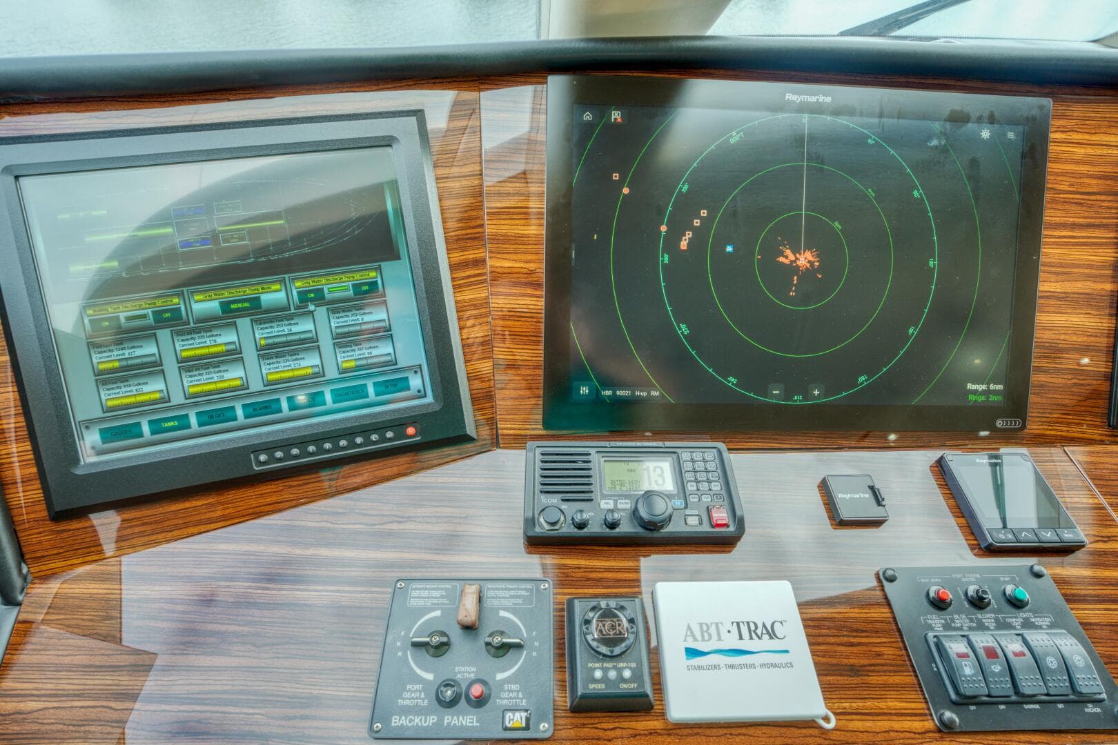 2007 Hatteras Enclosed Bridge