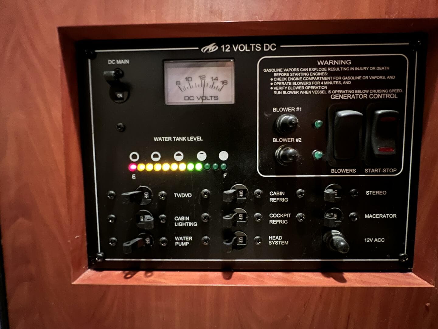 50.3 DC 12 Volts Panel