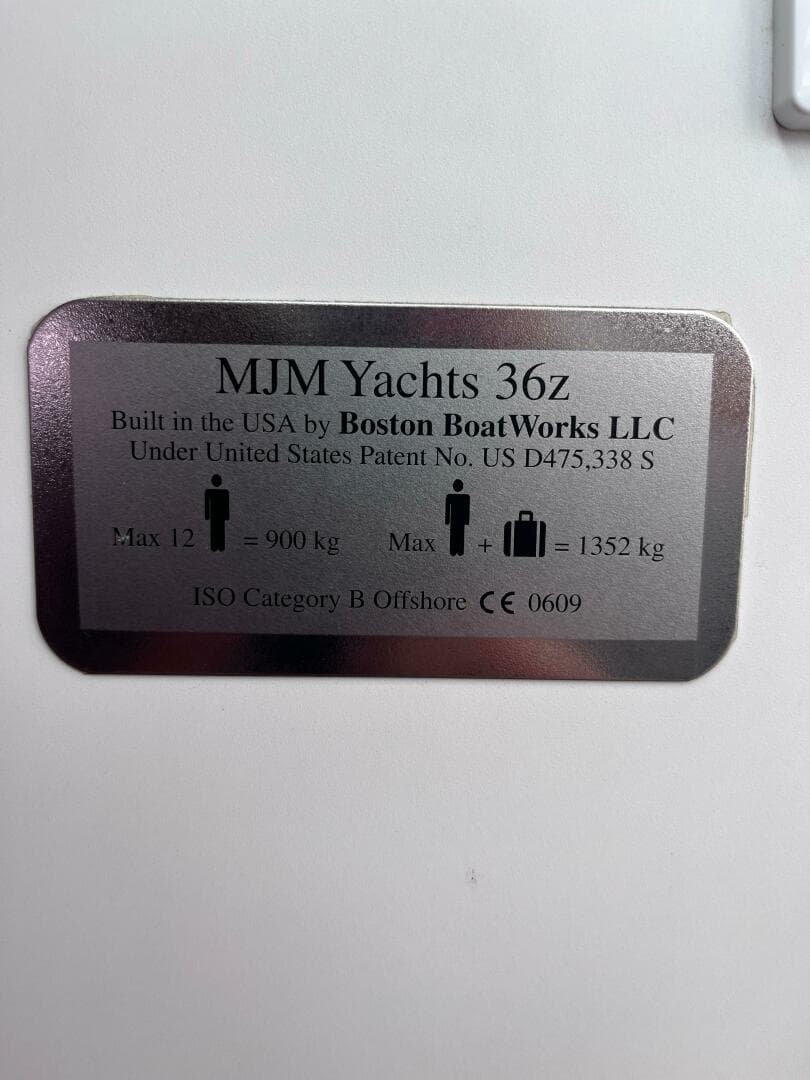 2014 MJM 36z Downeast