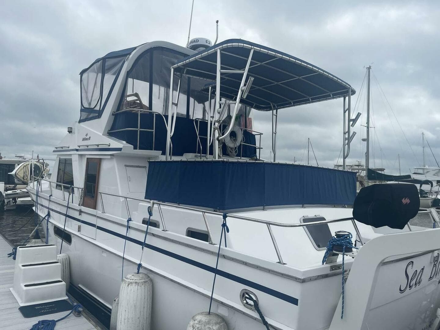1985 DeFever 40 Offshore Cruiser