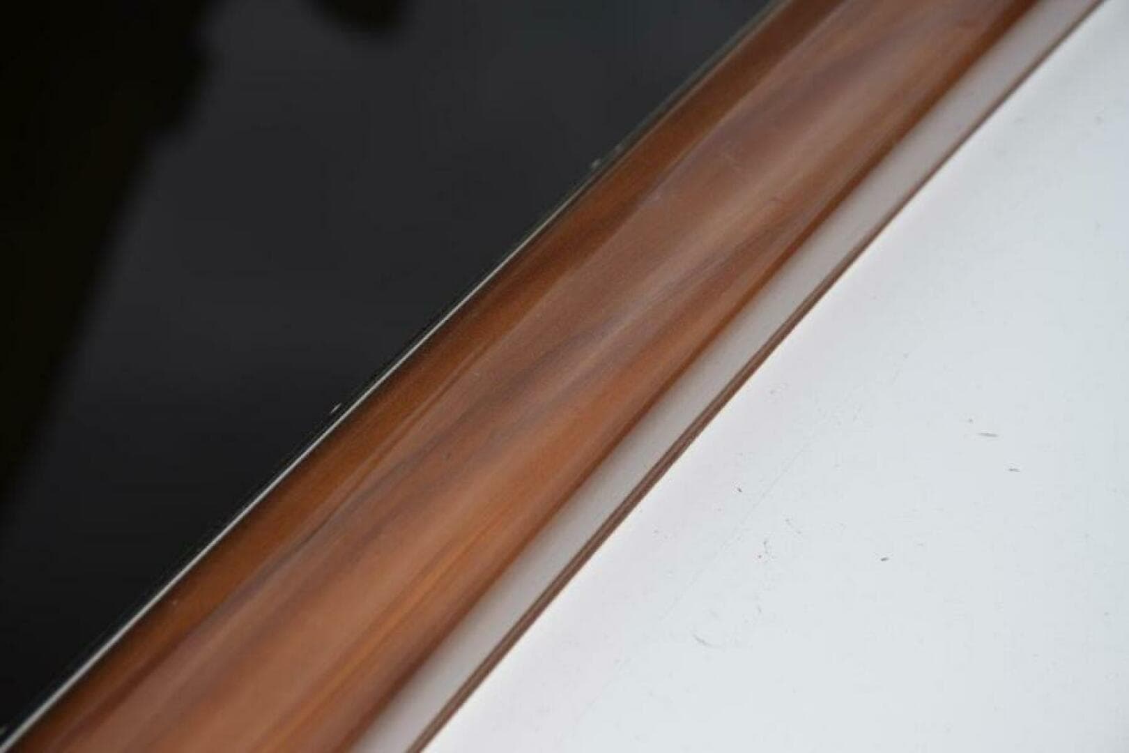 Faux Finished Toe Railing