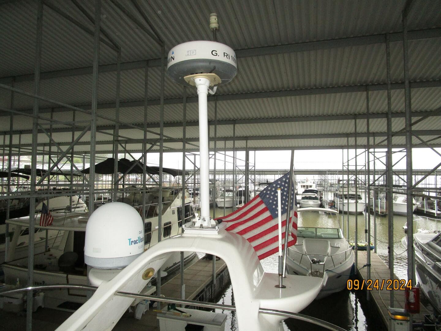 47' Sealine mast