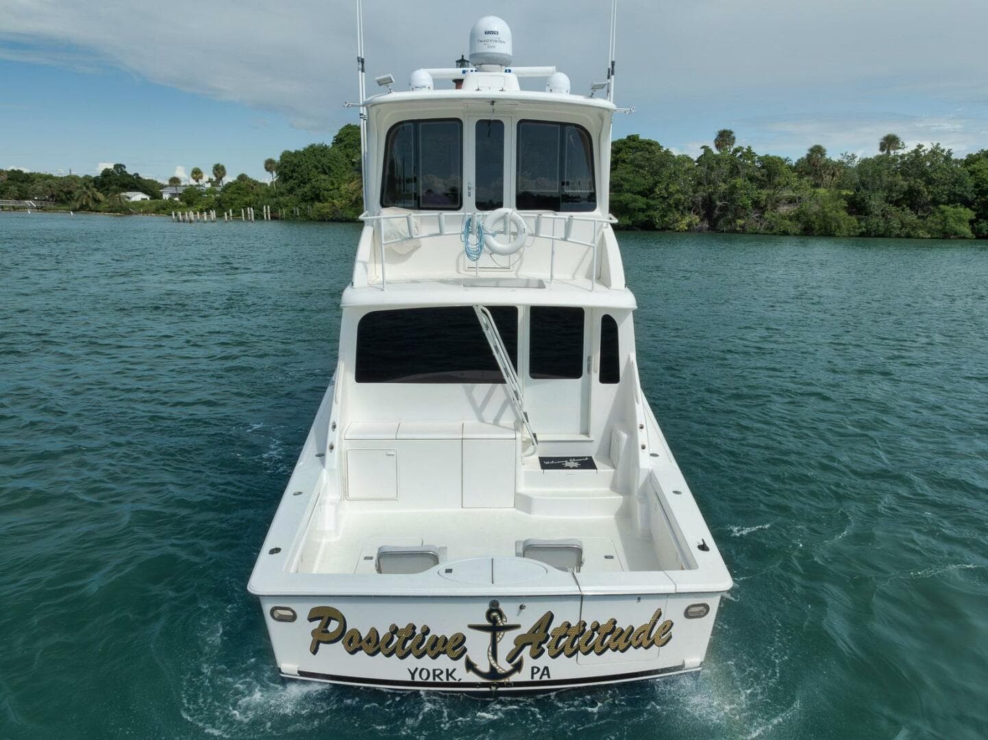 Ocean 57 Positive Attitude - Exterior Profile