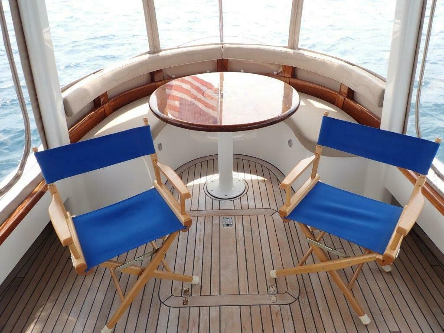 Launch 45 BLUE JACKET -Aft Deck