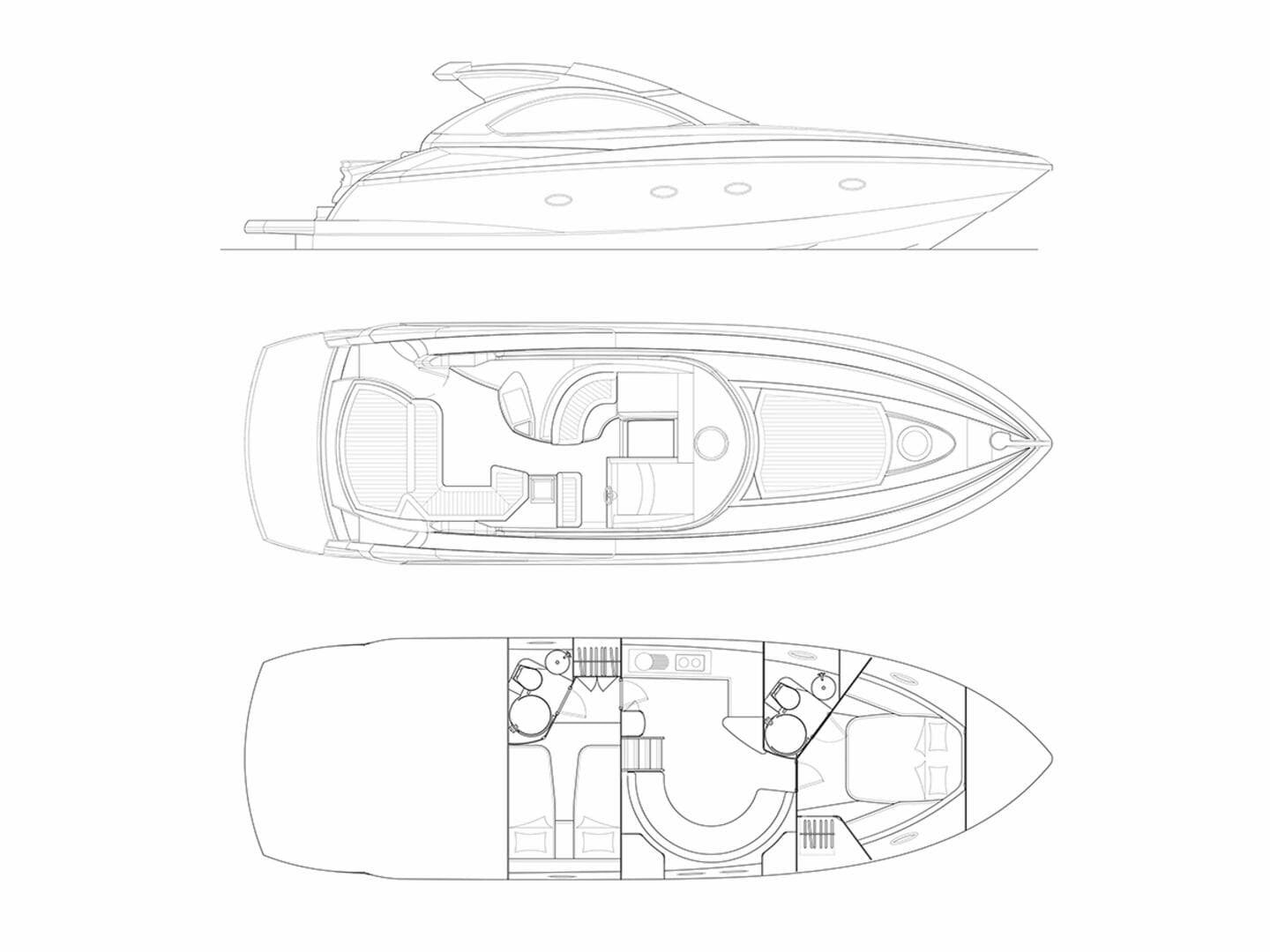 2009 Sunseeker Portofino 47