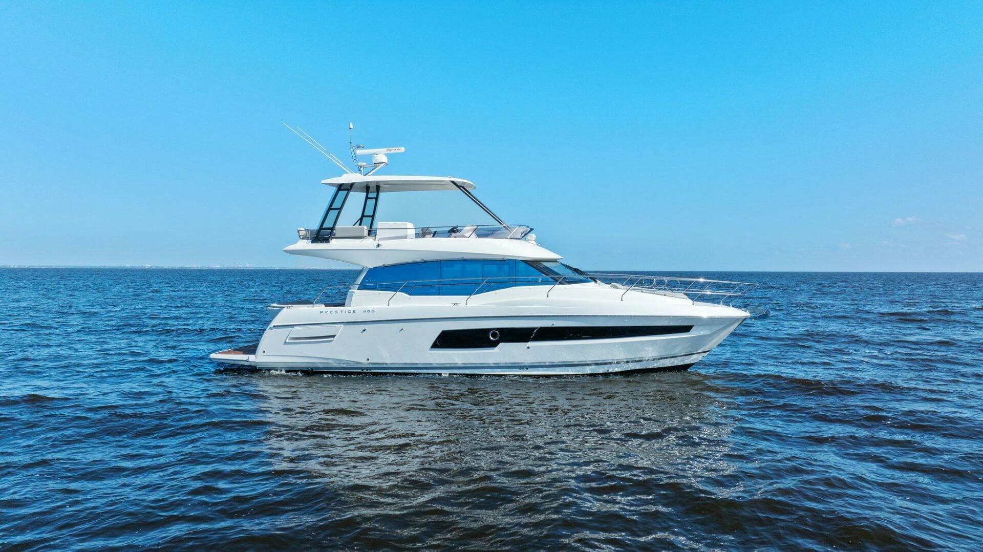 2022 Prestige 460 Flybridge - Brace Yourself Too -Profile