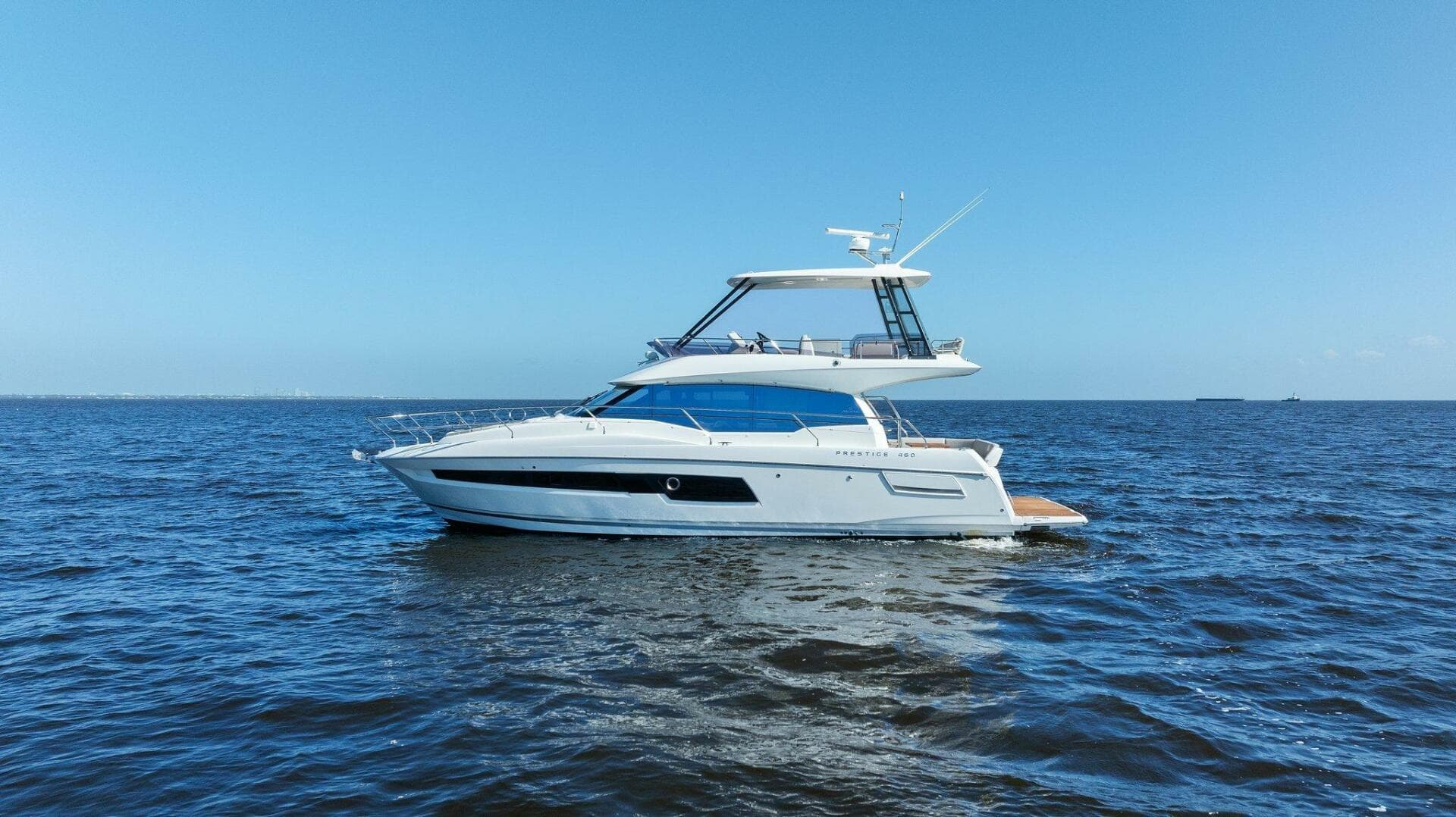 2022 Prestige 460 Flybridge - Brace Yourself Too -Profile