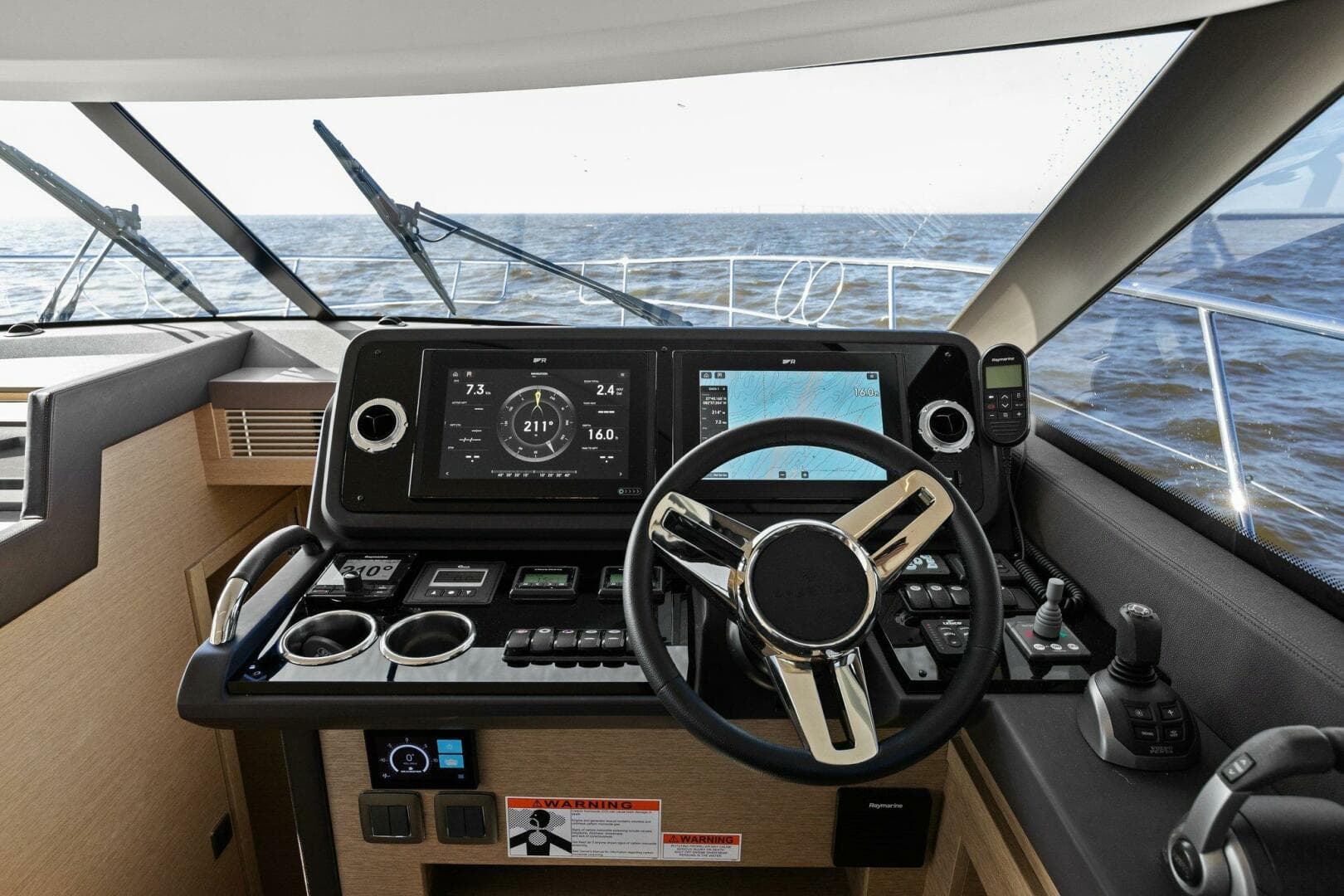 2022 Prestige 460 Flybridge - Brace Yourself Too -Helm