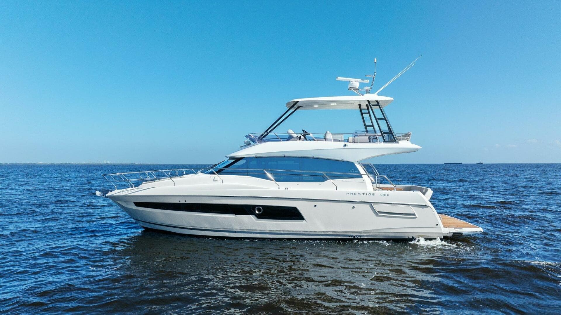 2022 Prestige 460 Flybridge - Brace Yourself Too -Profile