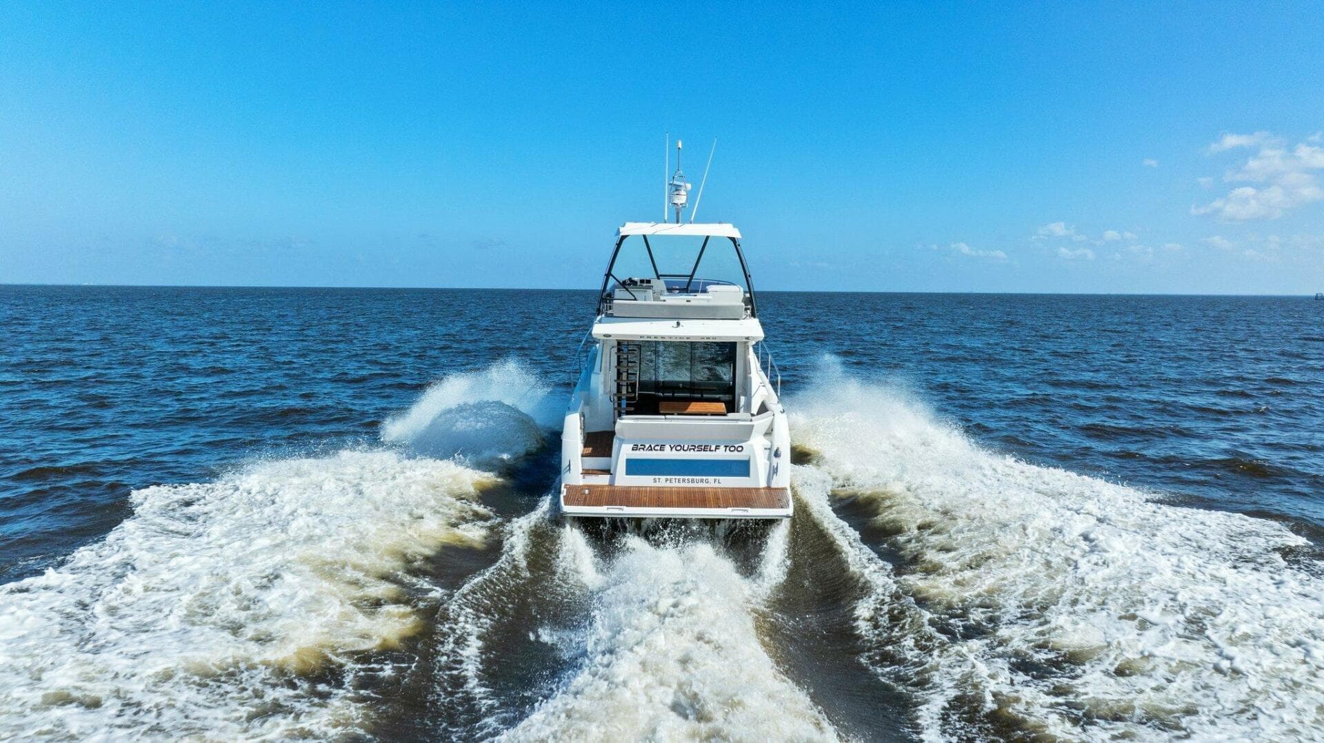 2022 Prestige 460 Flybridge - Brace Yourself Too -Profile
