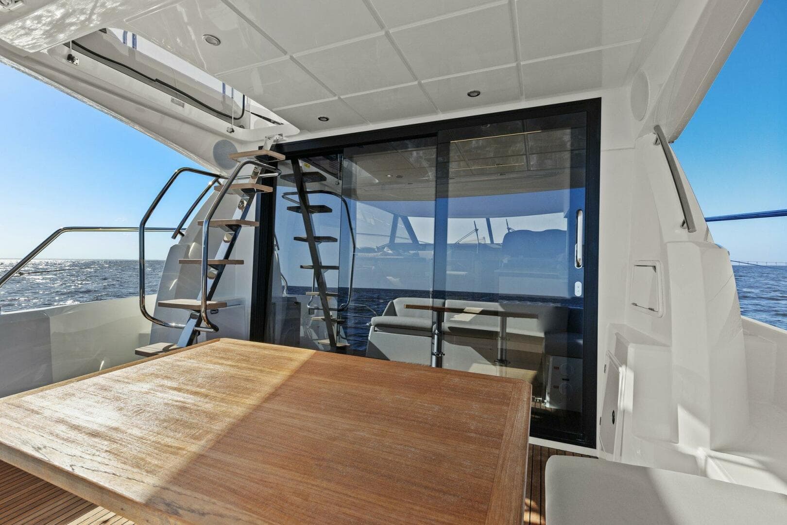 2022 Prestige 460 Flybridge - Brace Yourself Too -Cockpit