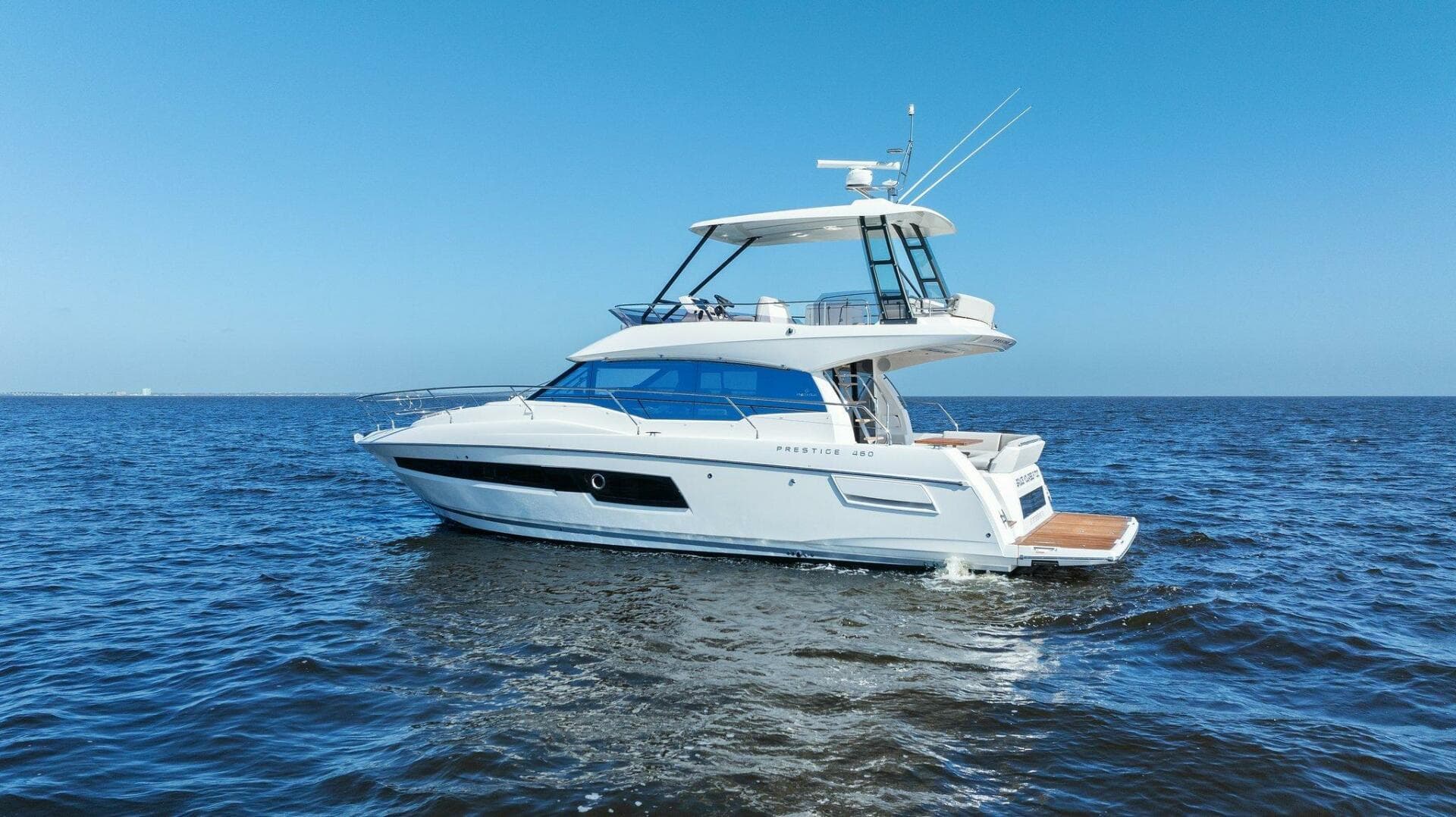 2022 Prestige 460 Flybridge - Brace Yourself Too -Profile