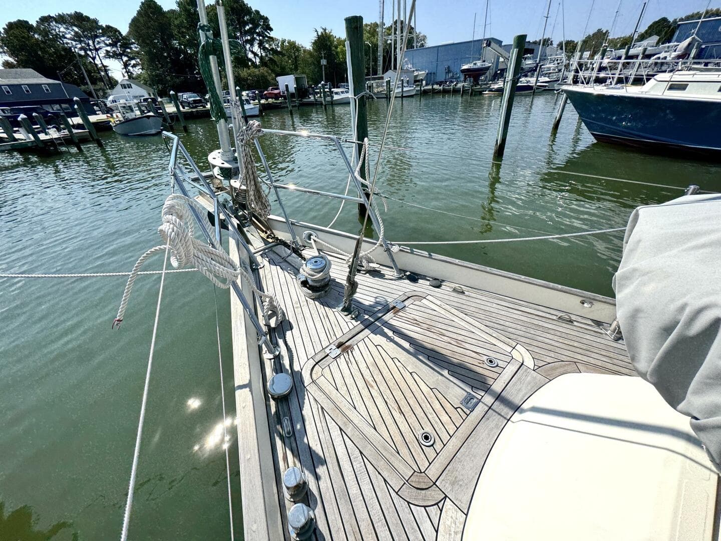 1999 Bowman 48 Aft Cockpit