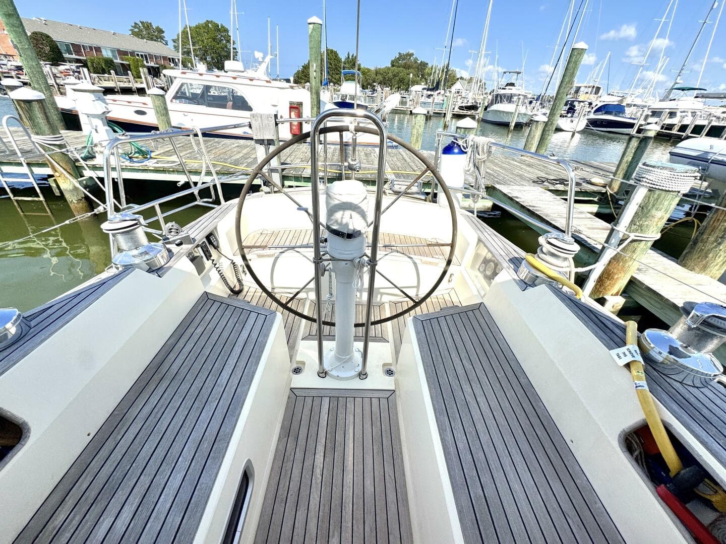 1999 Bowman 48 Aft Cockpit
