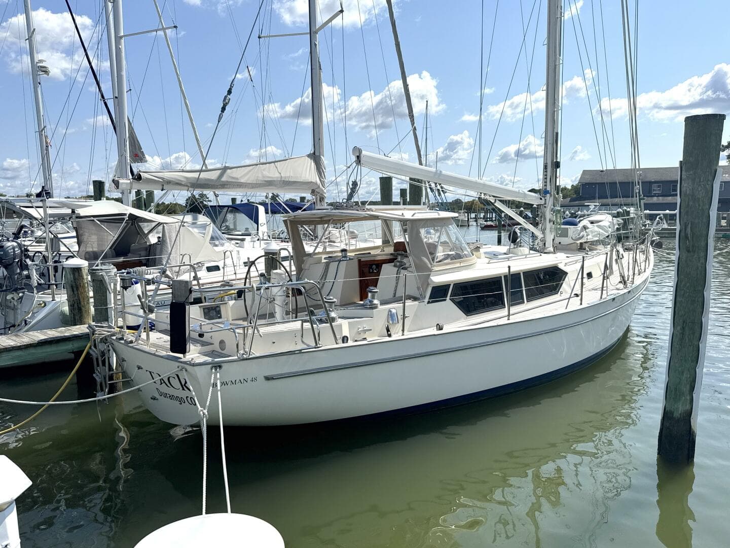 1999 Bowman 48 Aft Cockpit