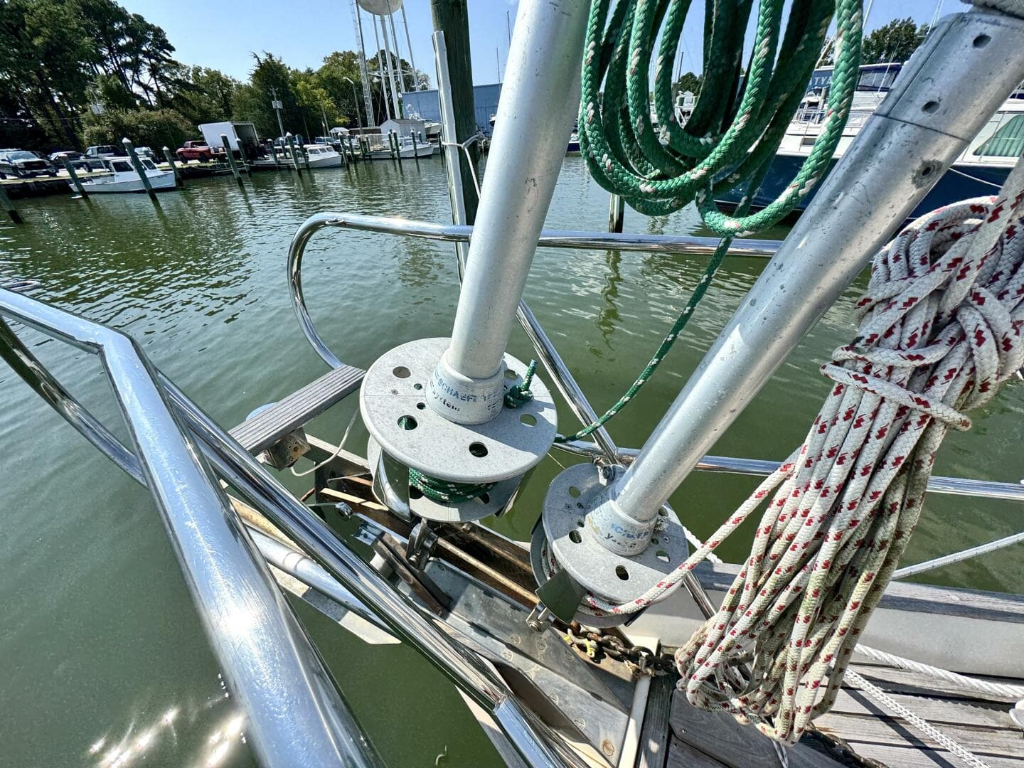 1999 Bowman 48 Aft Cockpit