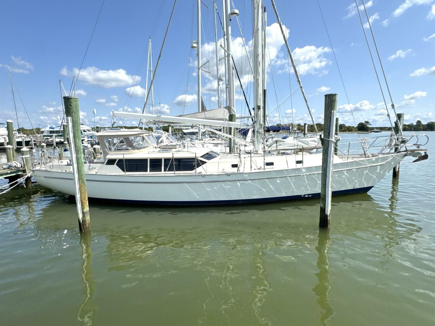 1999 Bowman 48 Aft Cockpit
