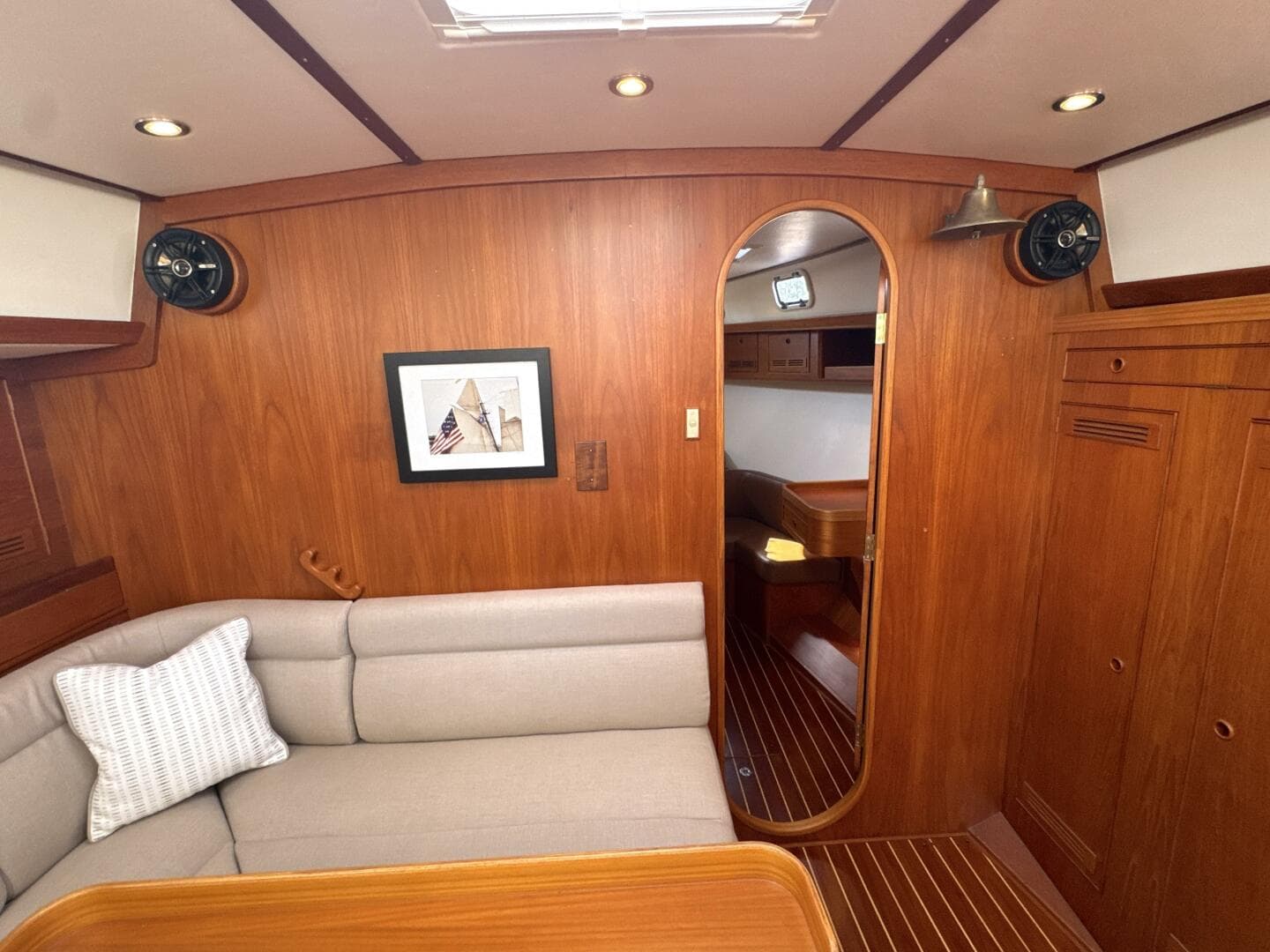 1999 Bowman 48 Aft Cockpit