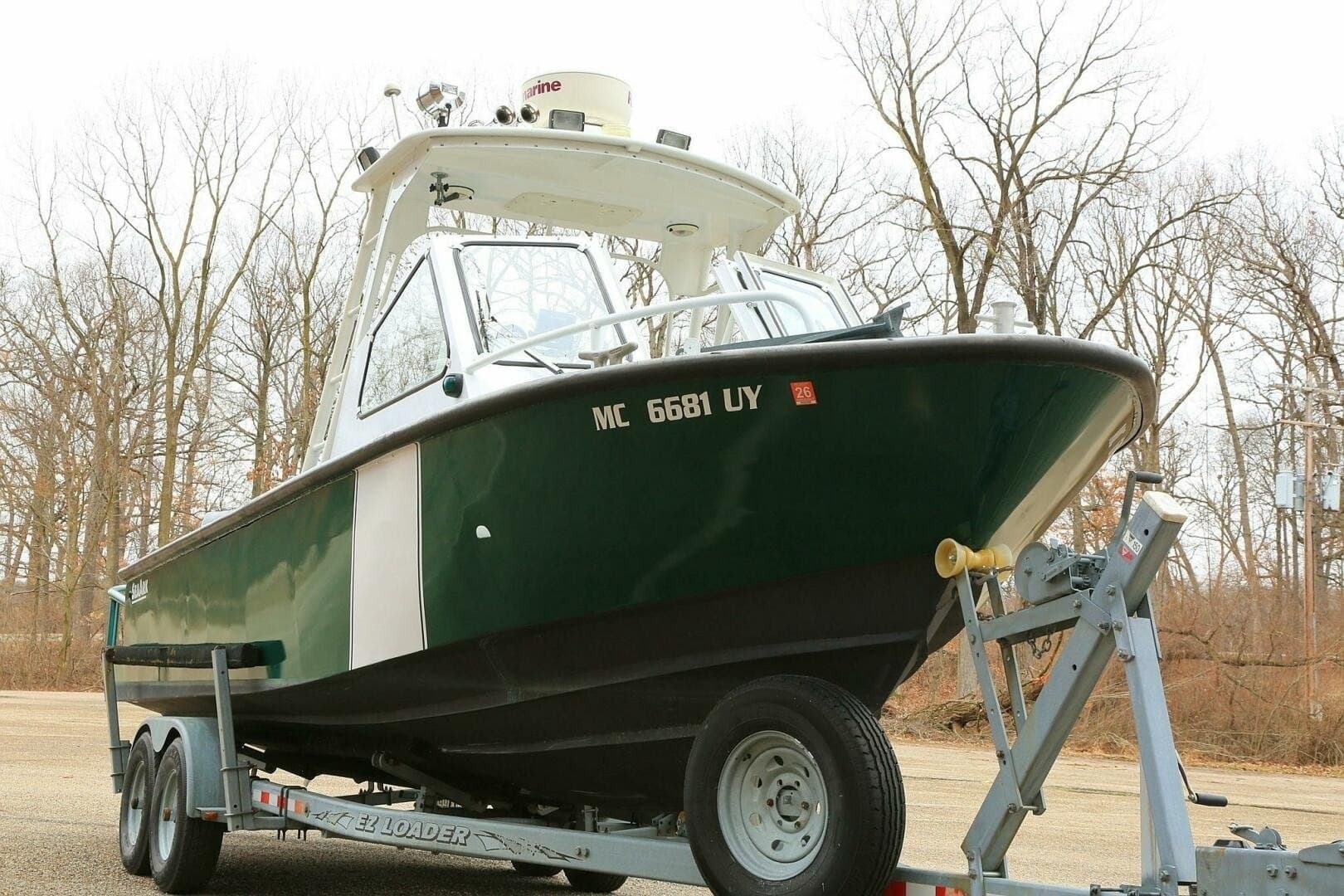 2002 SeaArk 25 V Commander SAMA 1365
