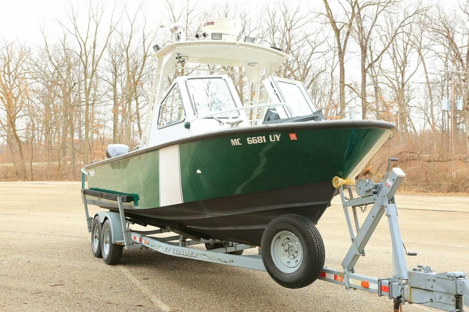 2002 SeaArk 25 V Commander SAMA 1365