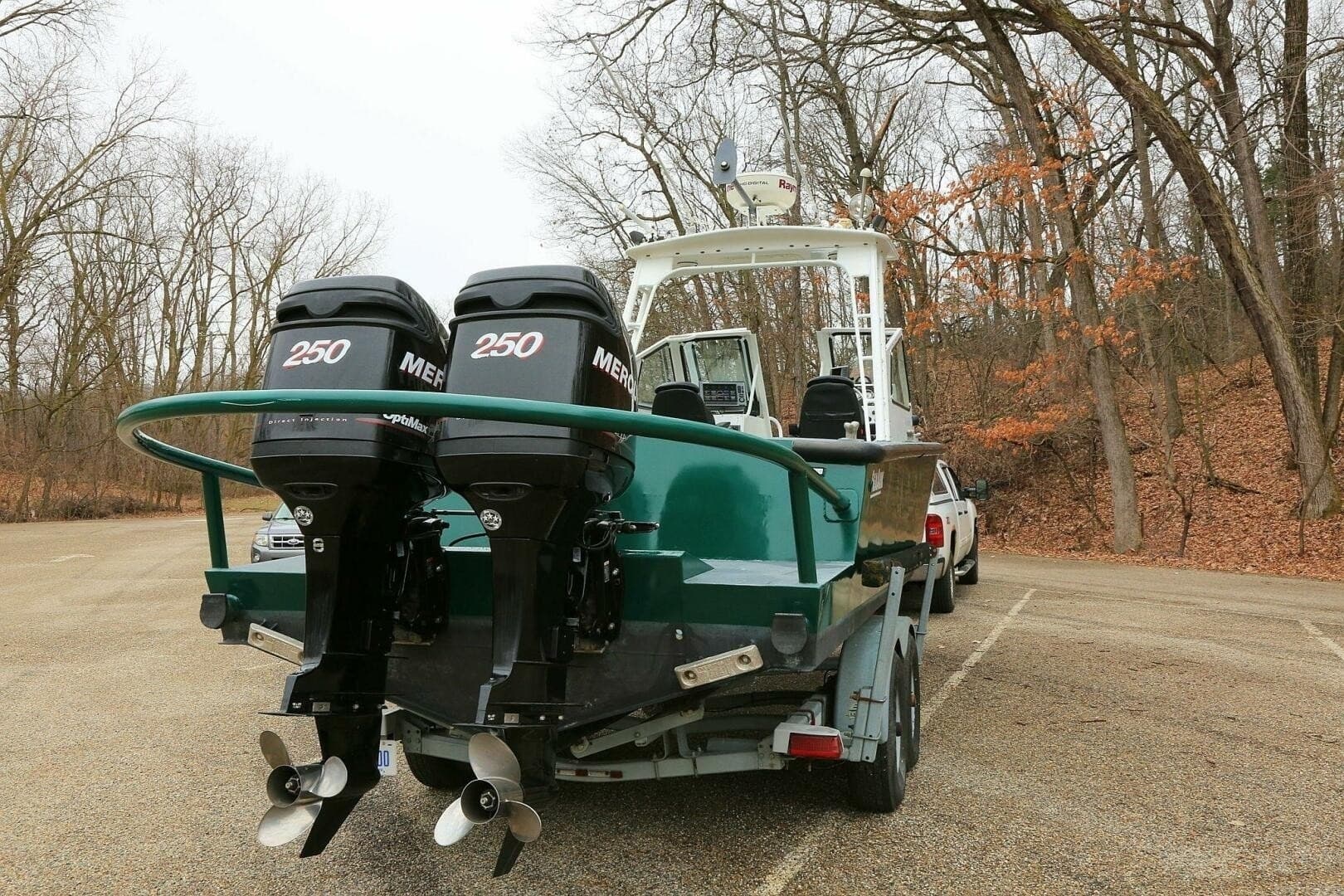 2002 SeaArk 25 V Commander SAMA 1365