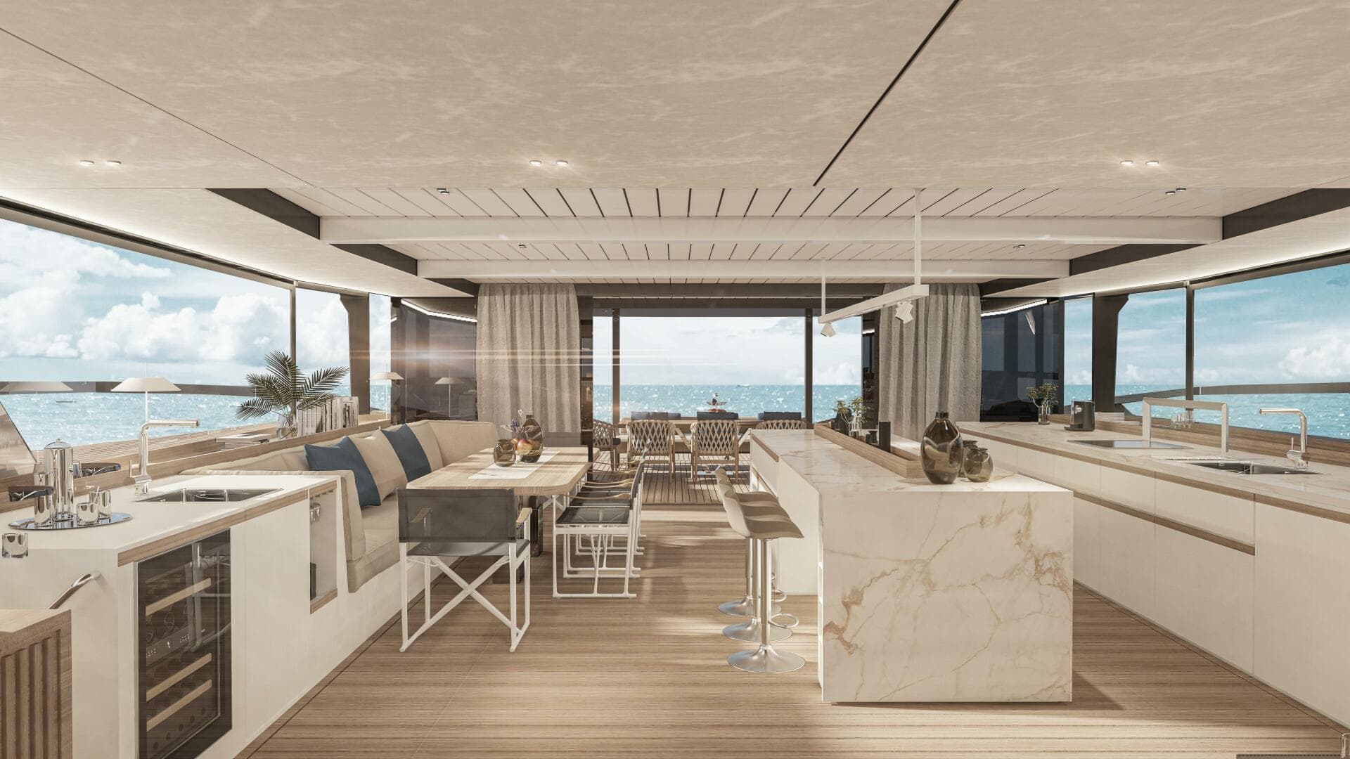 MC82P Salon Aft View 