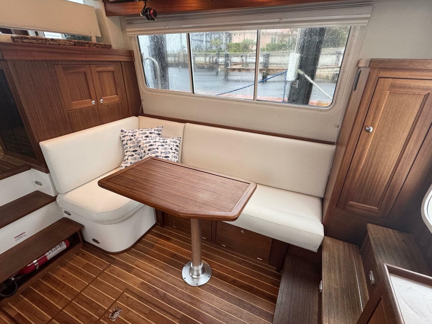 23 Nordic Tug 34 Salon Facing Starboard