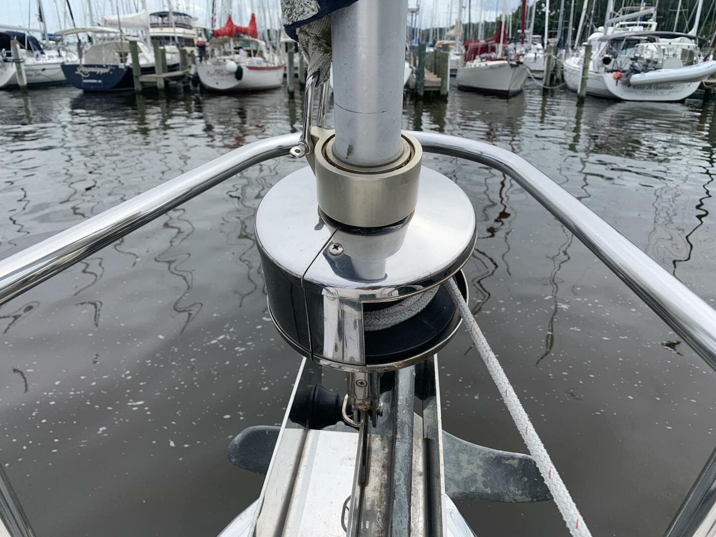 2009 Hunter 45 Deck Salon