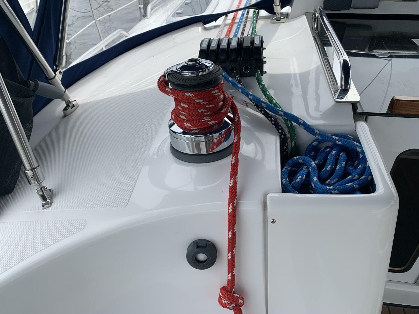 2009 Hunter 45 Deck Salon