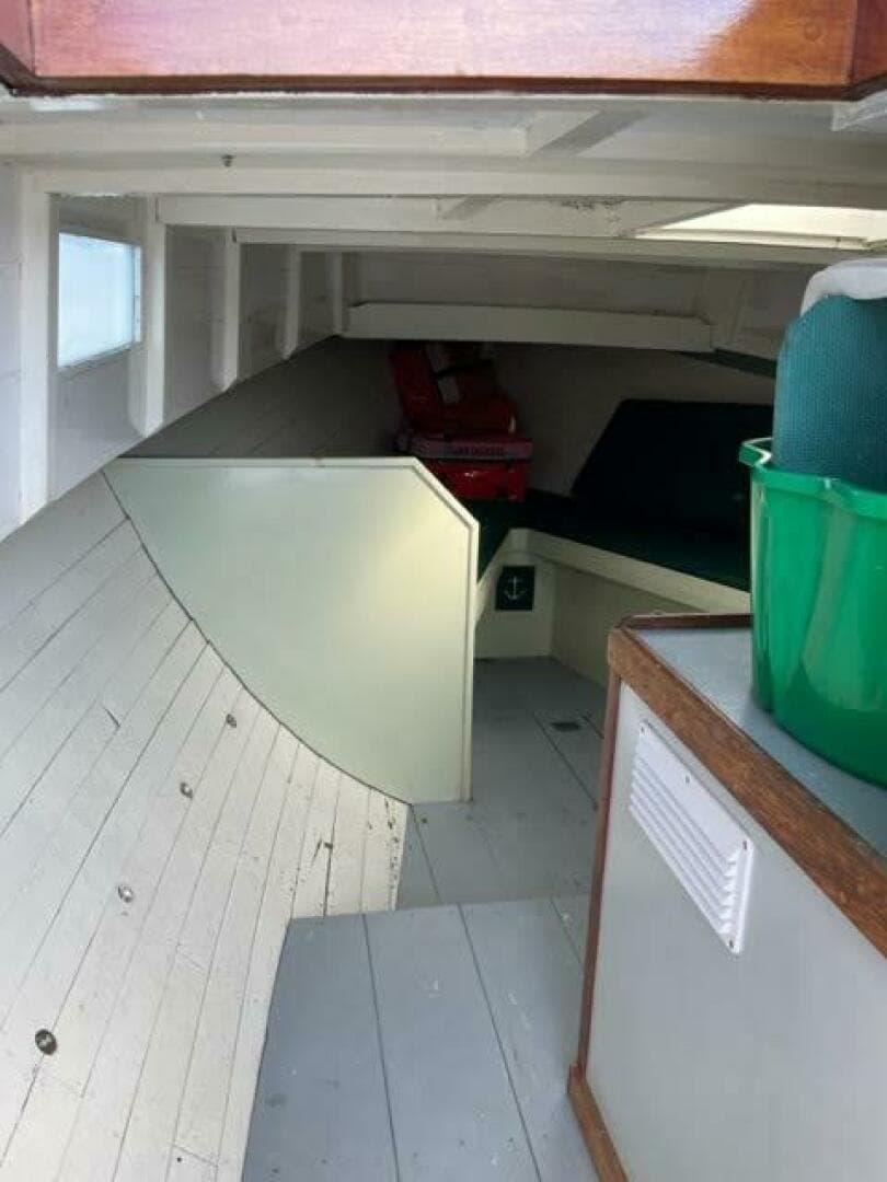 Moonshine Cabin from companionway