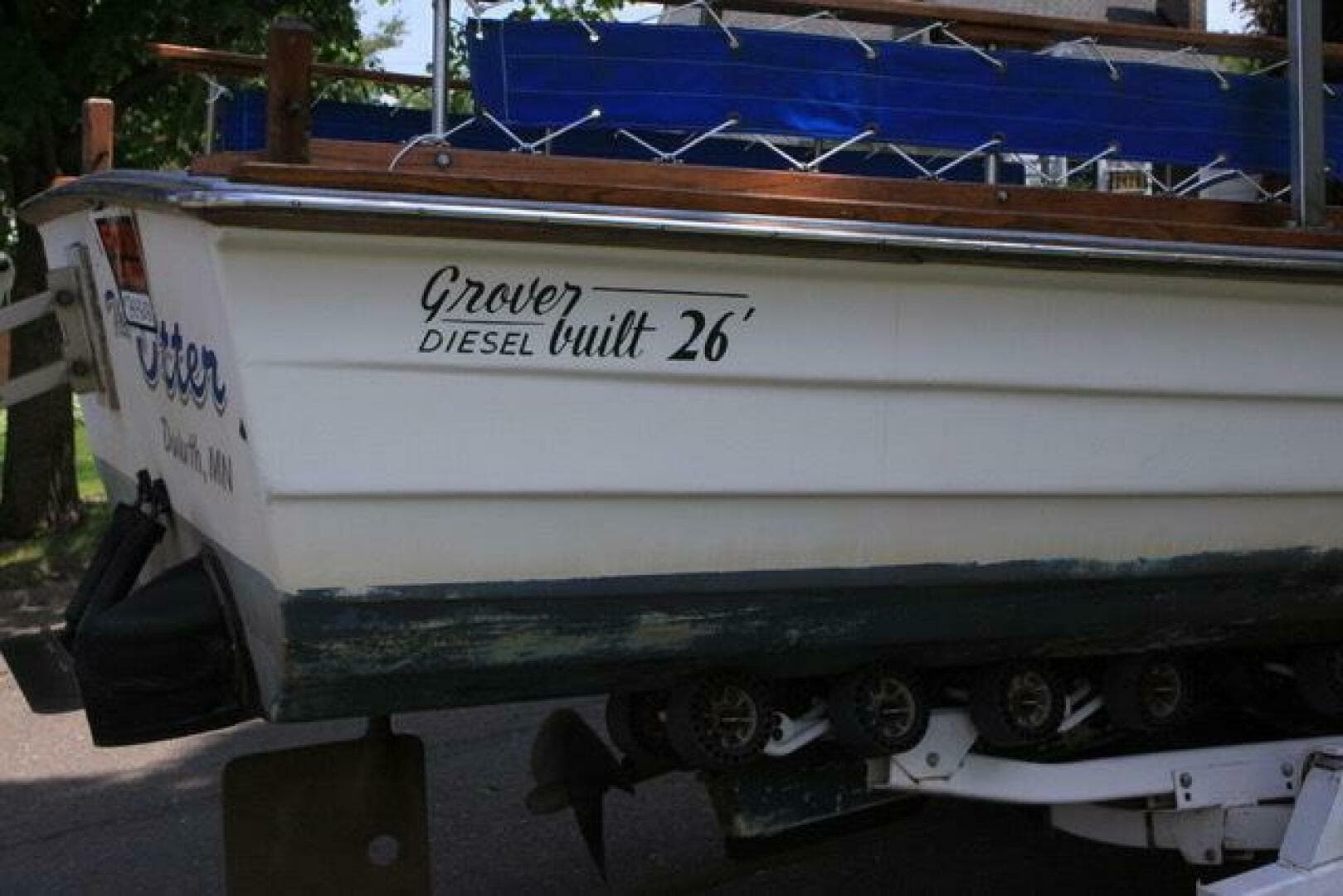 1990 Grover Verity Skiff