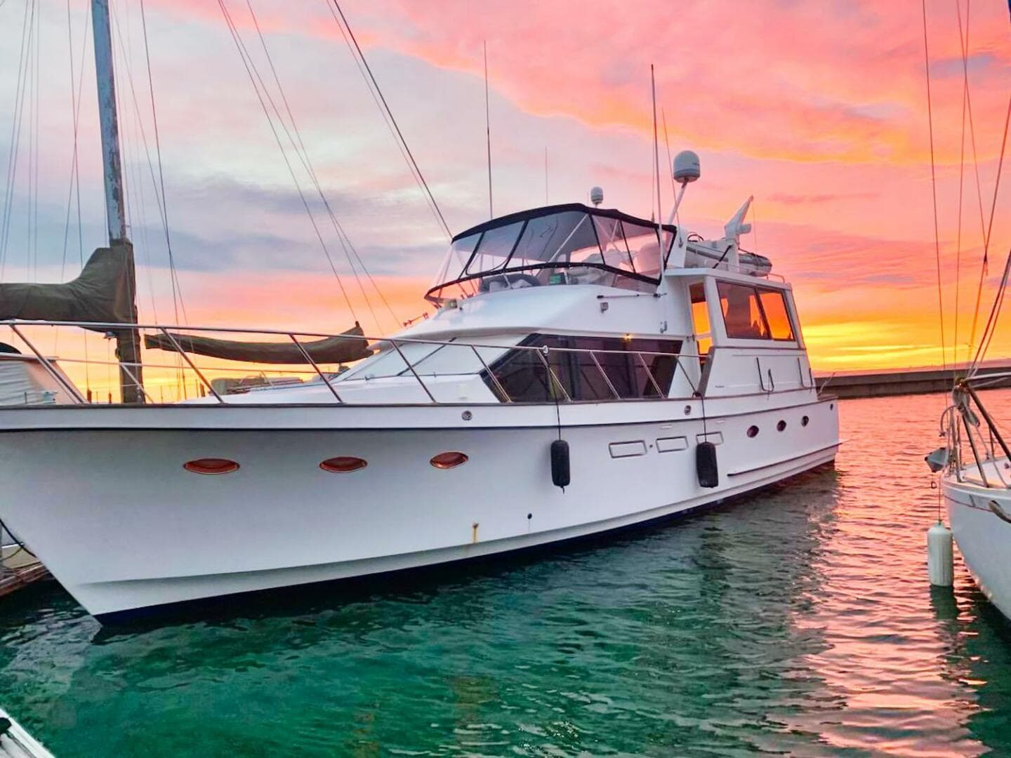 1988 Ocean Alexander Cockpit Motor Yacht 54