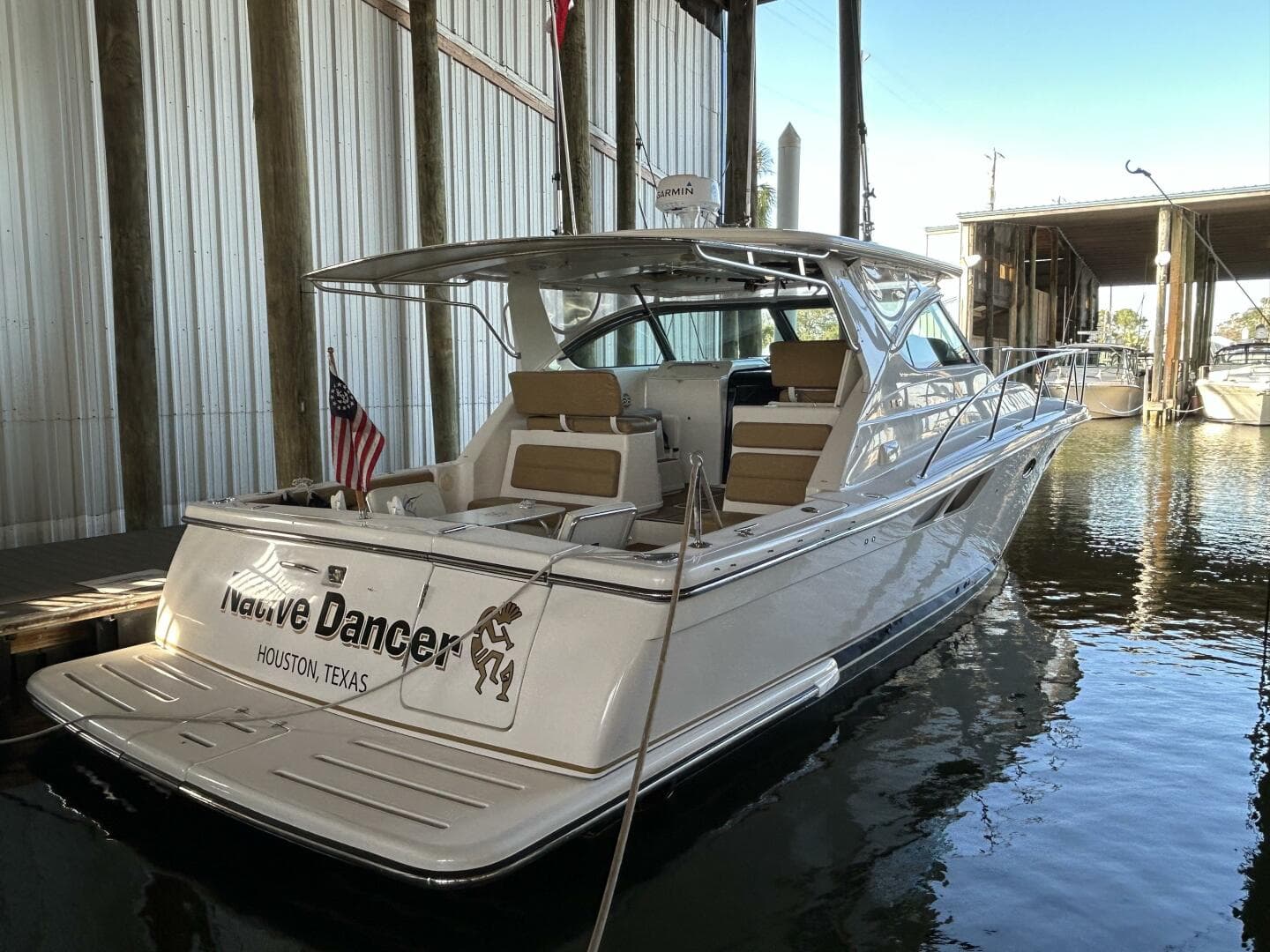 2002 Tiara 3800 Open Native Dancer
