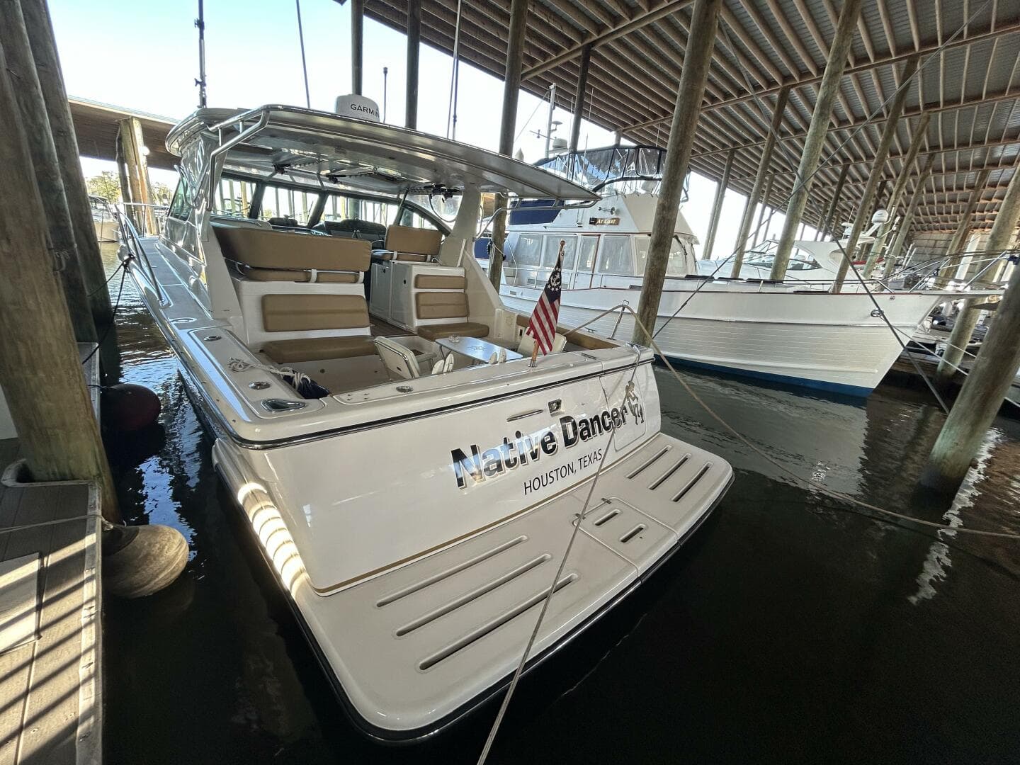 2002 Tiara 3800 Open Native Dancer